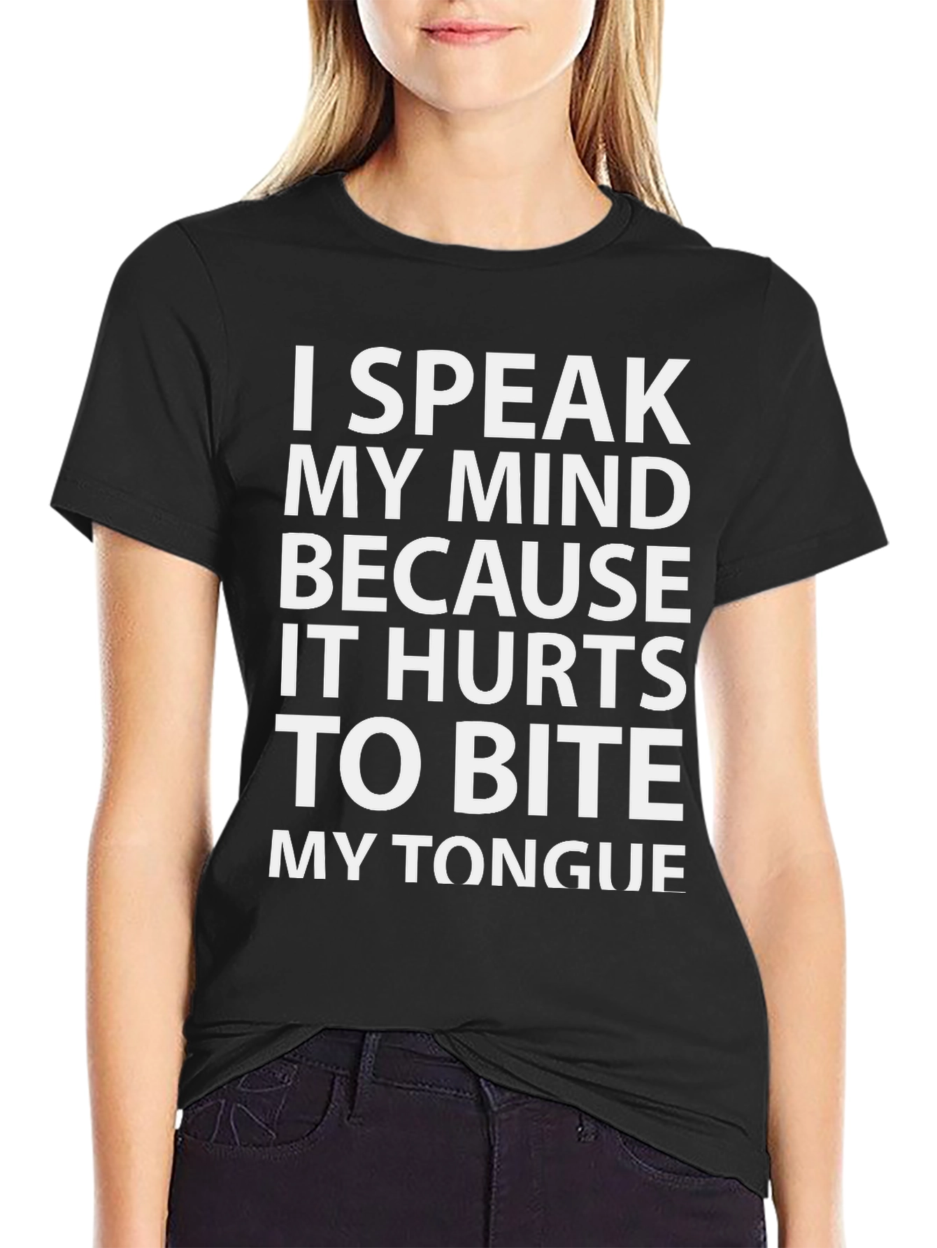 Speak My Mind Graphic Tee - Bold Statement Shirt