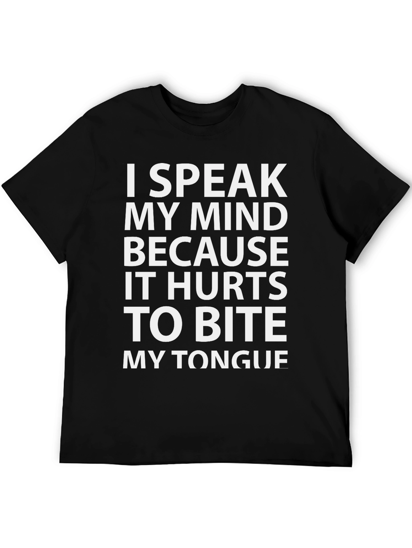 Speak My Mind Graphic Tee - Bold Statement Shirt