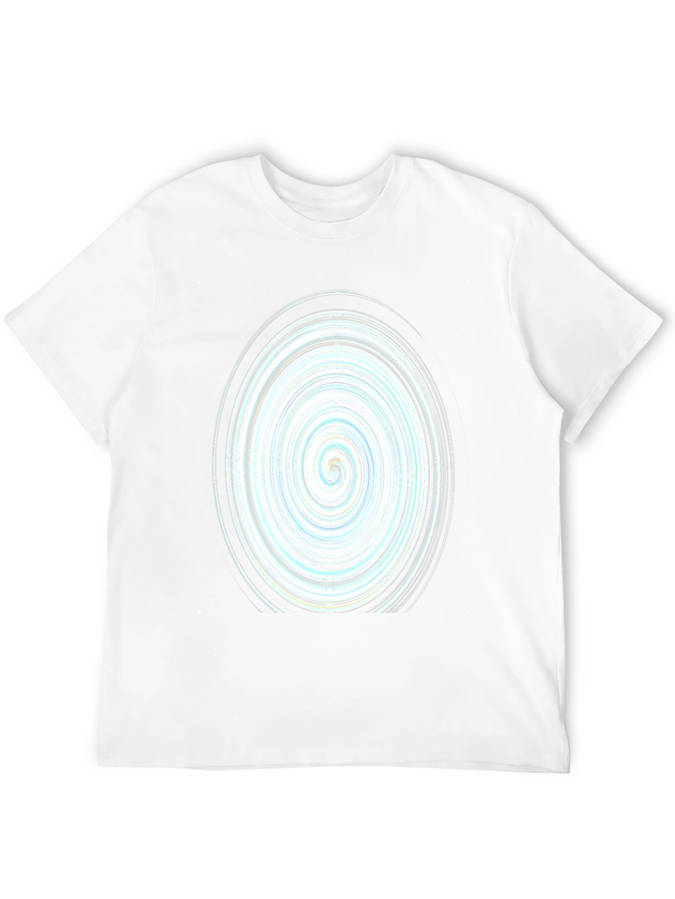 Swirl Graphic Black Tee
