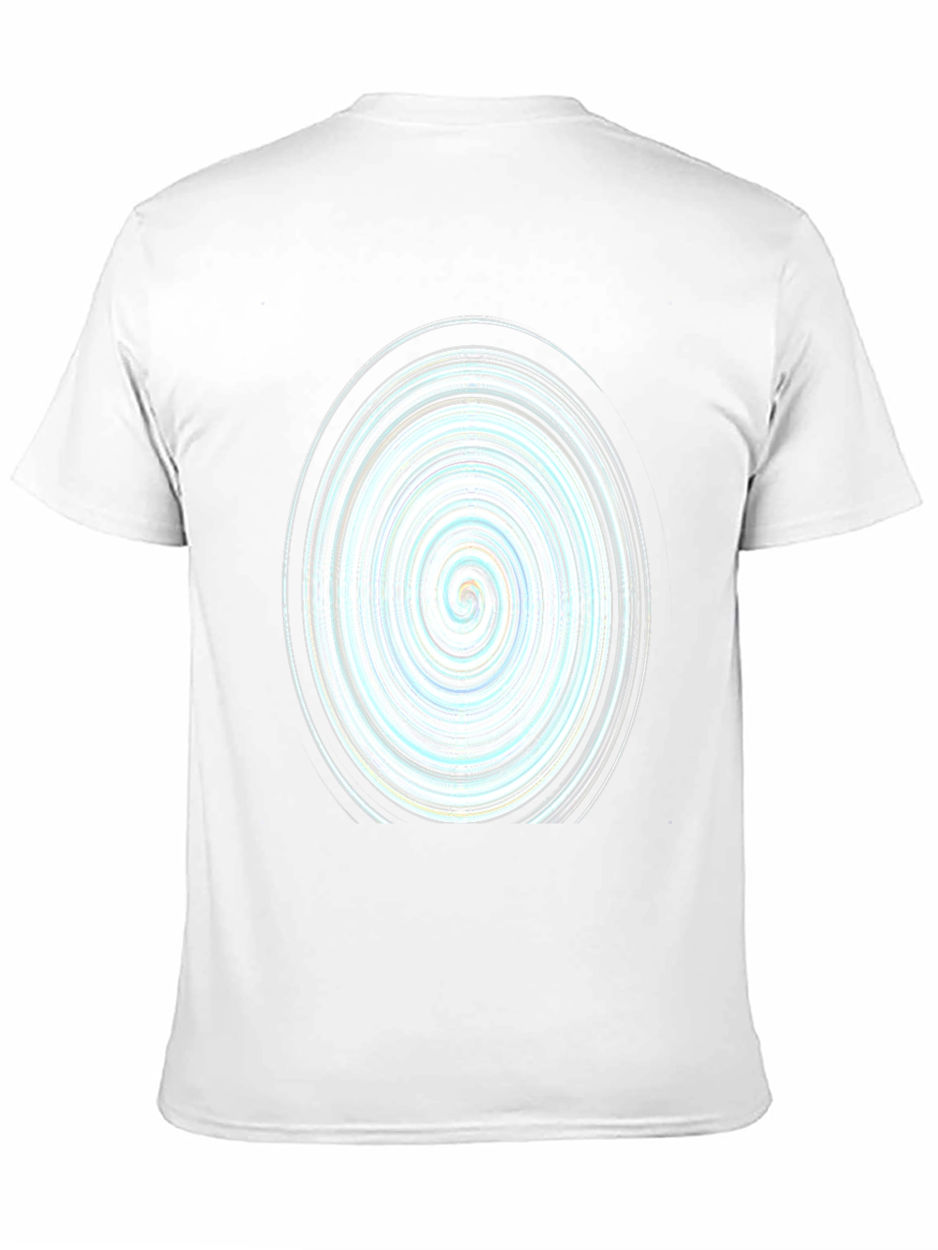 Swirl Graphic Black Tee