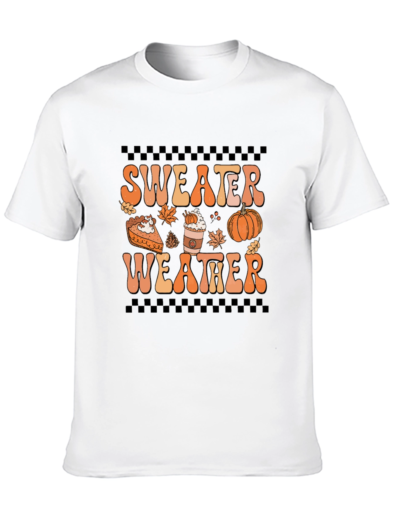 Sweater Weather Graphic Tee - Autumn Vibes