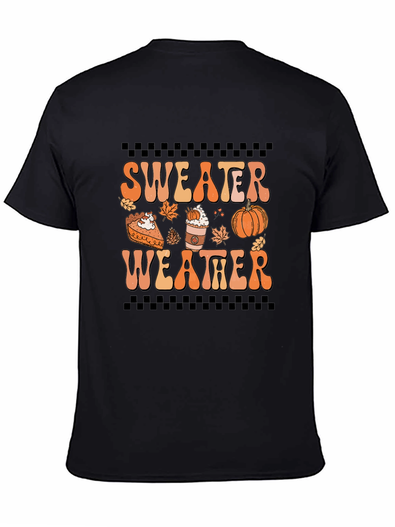 Sweater Weather Graphic Tee - Autumn Vibes