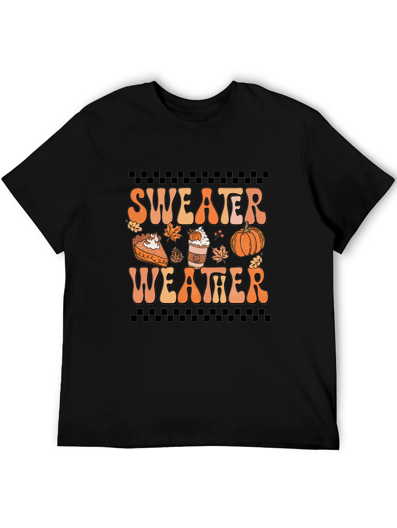 Sweater Weather Graphic Tee - Autumn Vibes