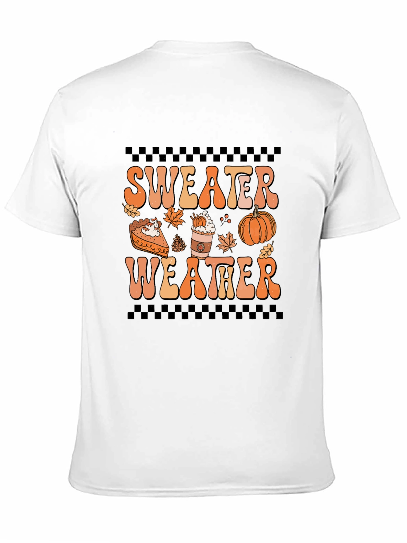 Sweater Weather Graphic Tee - Autumn Vibes