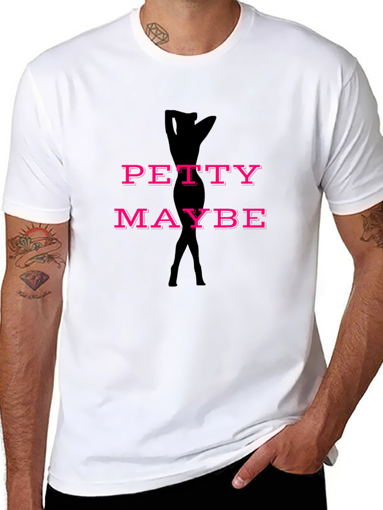 Petty Maybe Funny Graphic T-Shirt