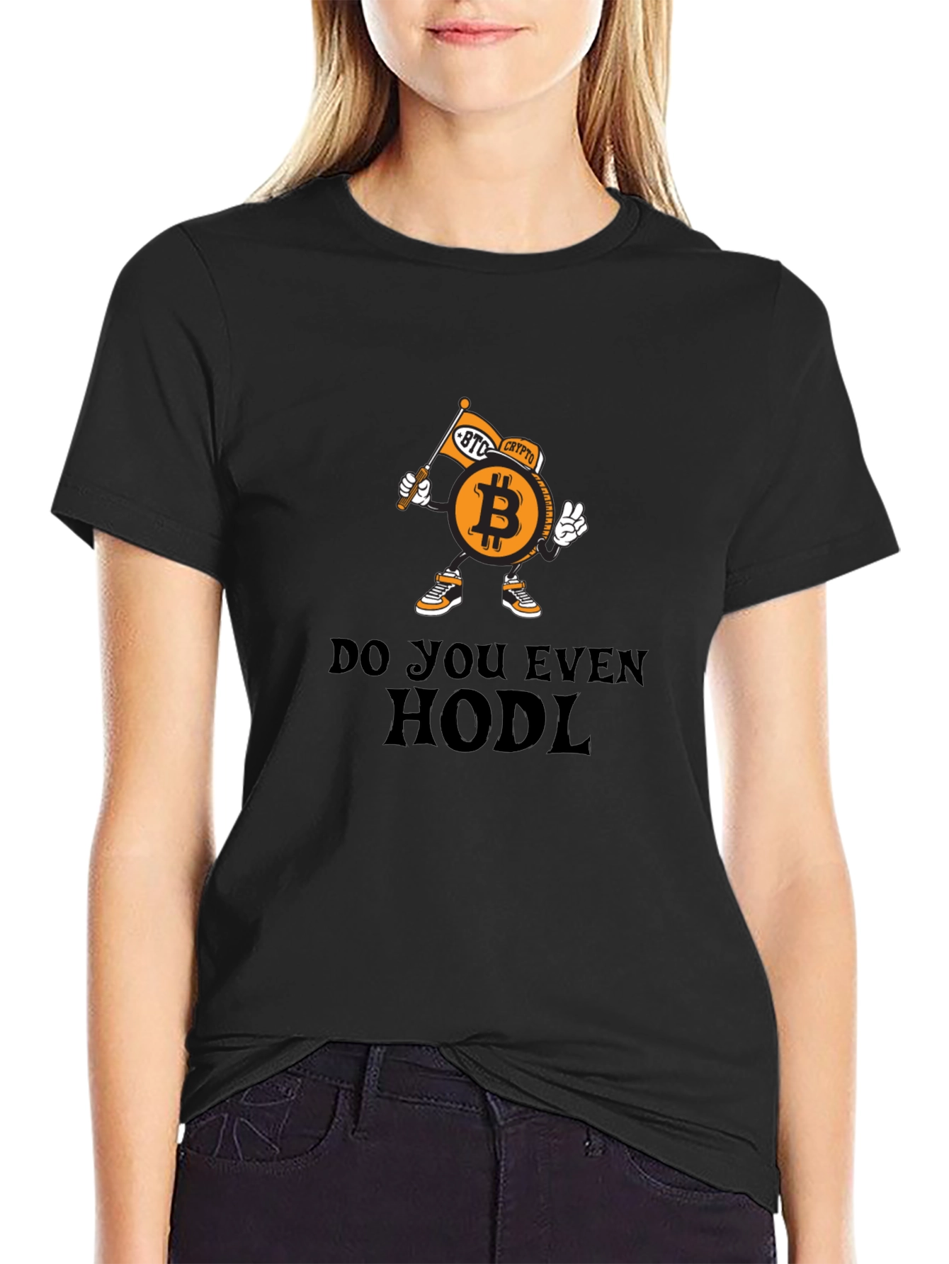 Bitcoin HODL T-Shirt - Crypto Enthusiast Apparel