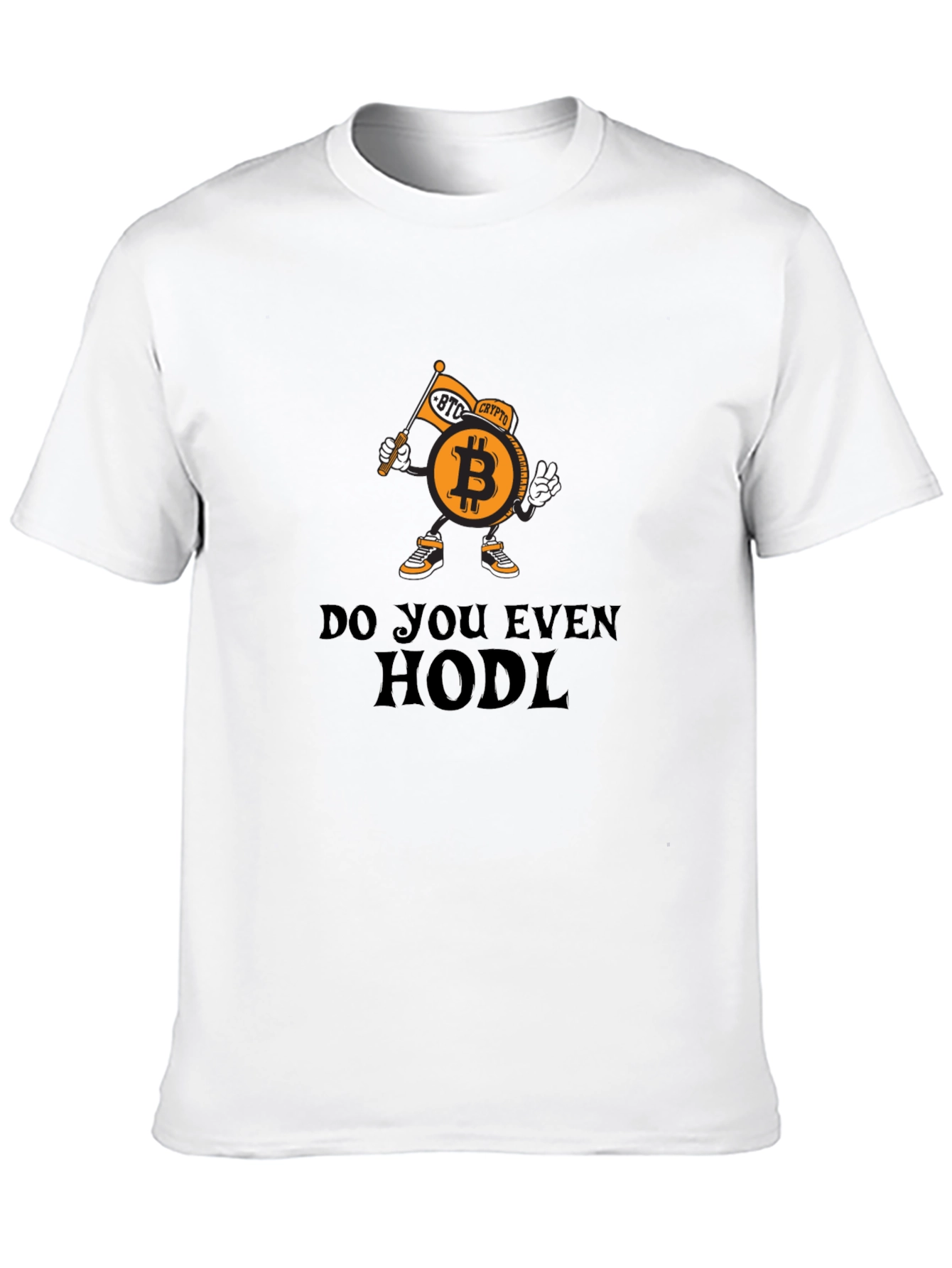 Bitcoin HODL T-Shirt - Crypto Enthusiast Apparel