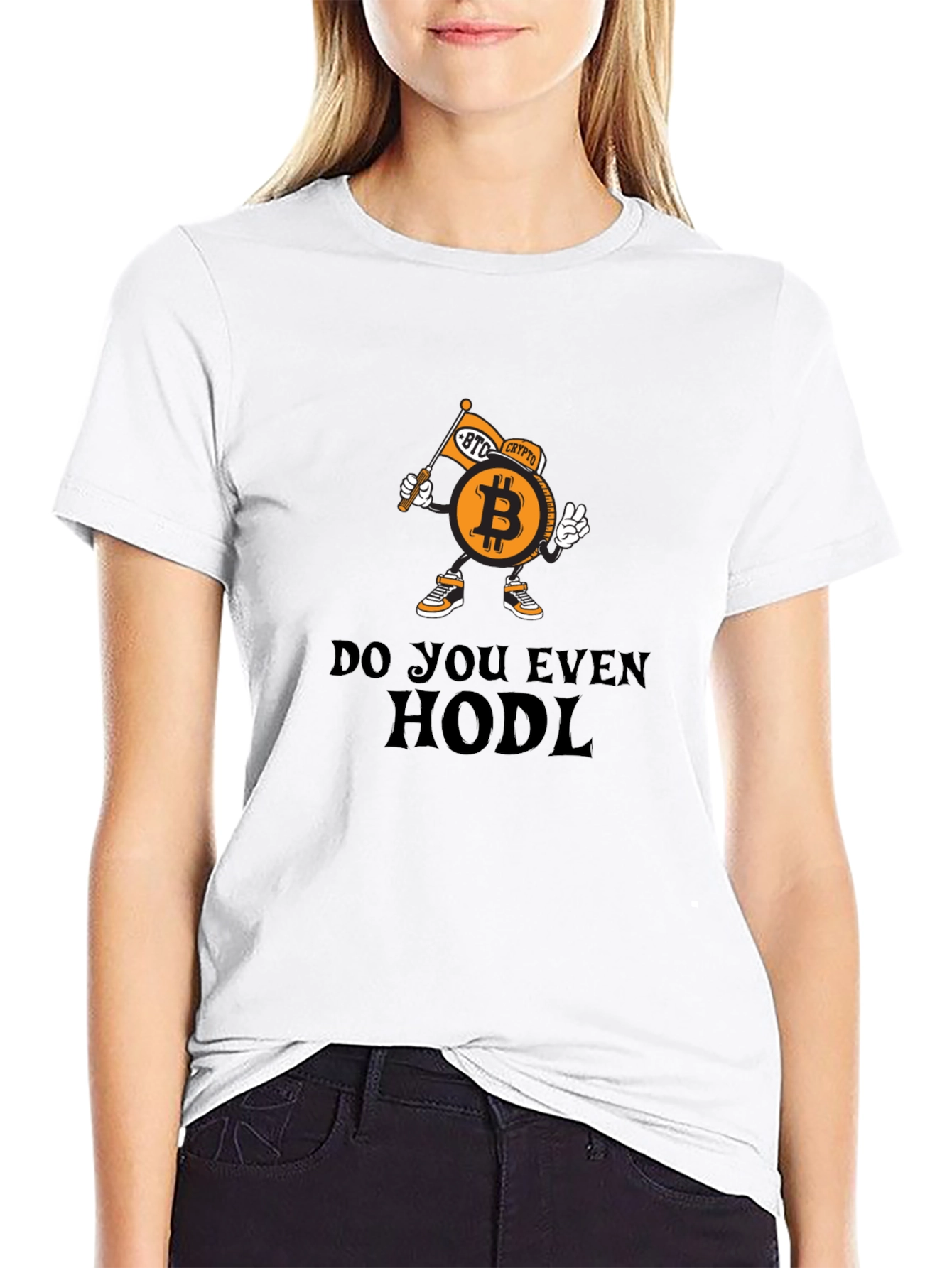Bitcoin HODL T-Shirt - Crypto Enthusiast Apparel