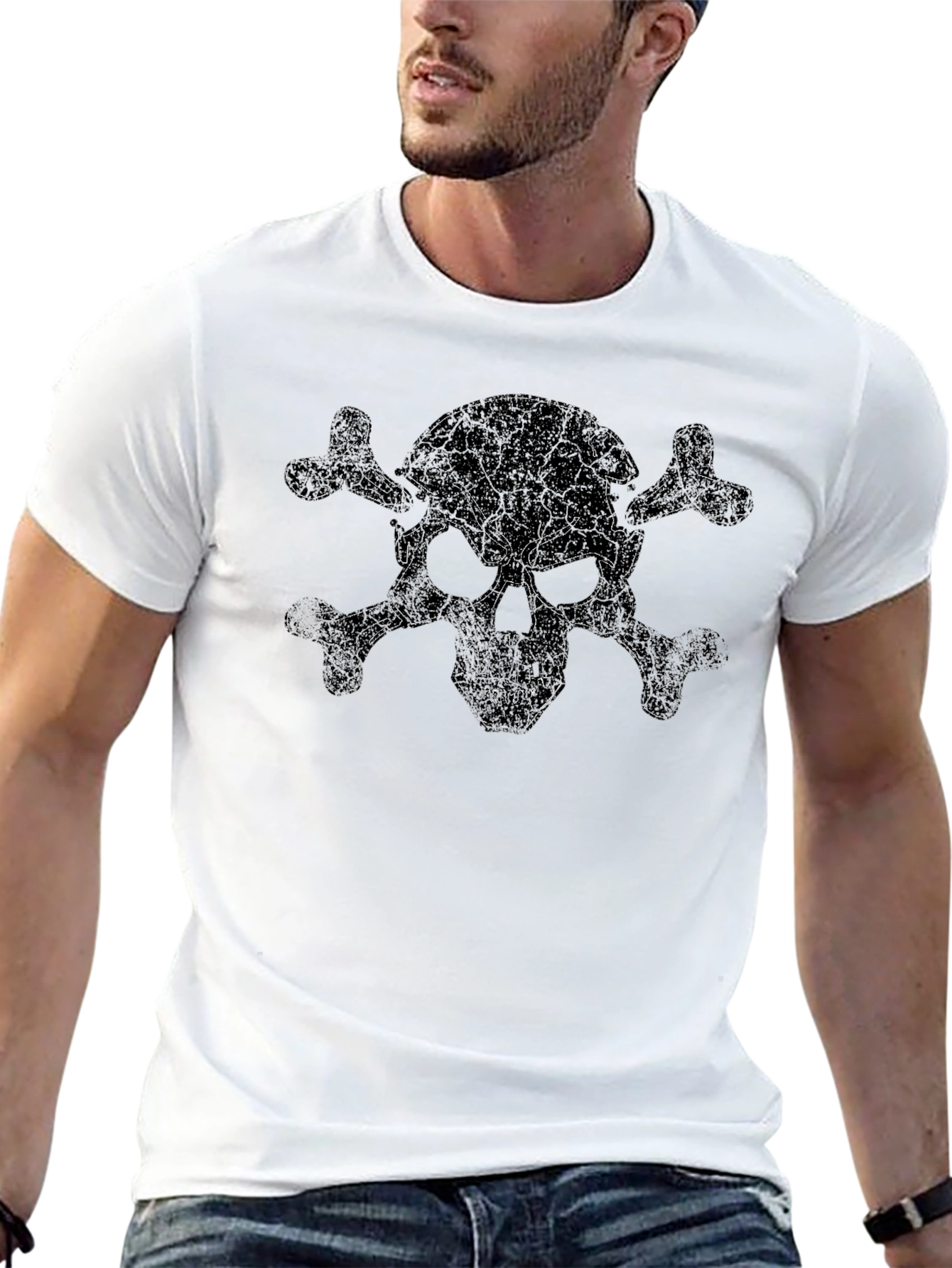 Skull & Crossbones Black T-Shirt