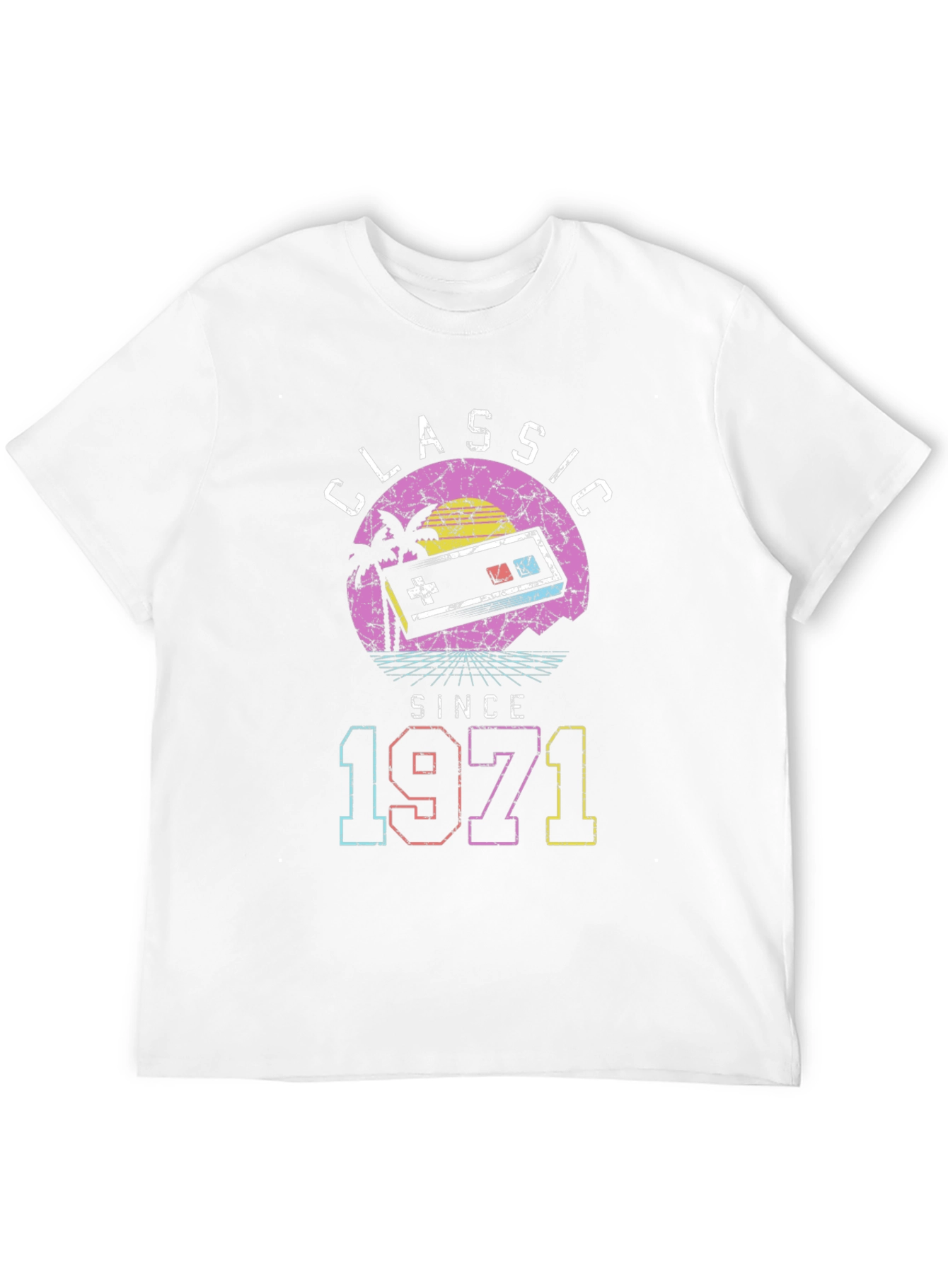 Classic Since 1971 Retro Gaming T-Shirt