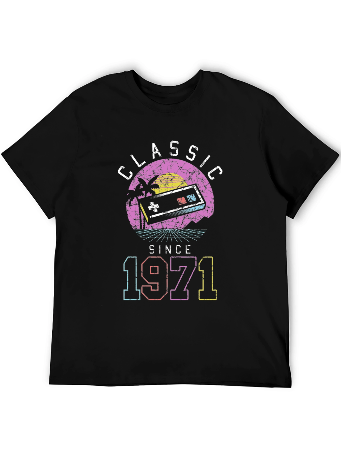 Classic Since 1971 Retro Gaming T-Shirt