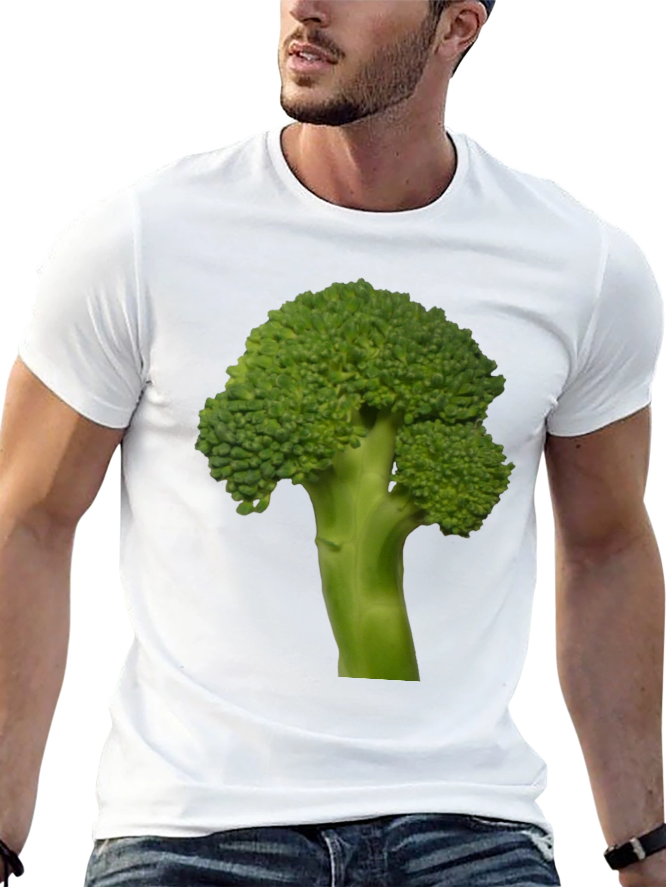 Broccoli Graphic T-Shirt - Healthy Eating Tee