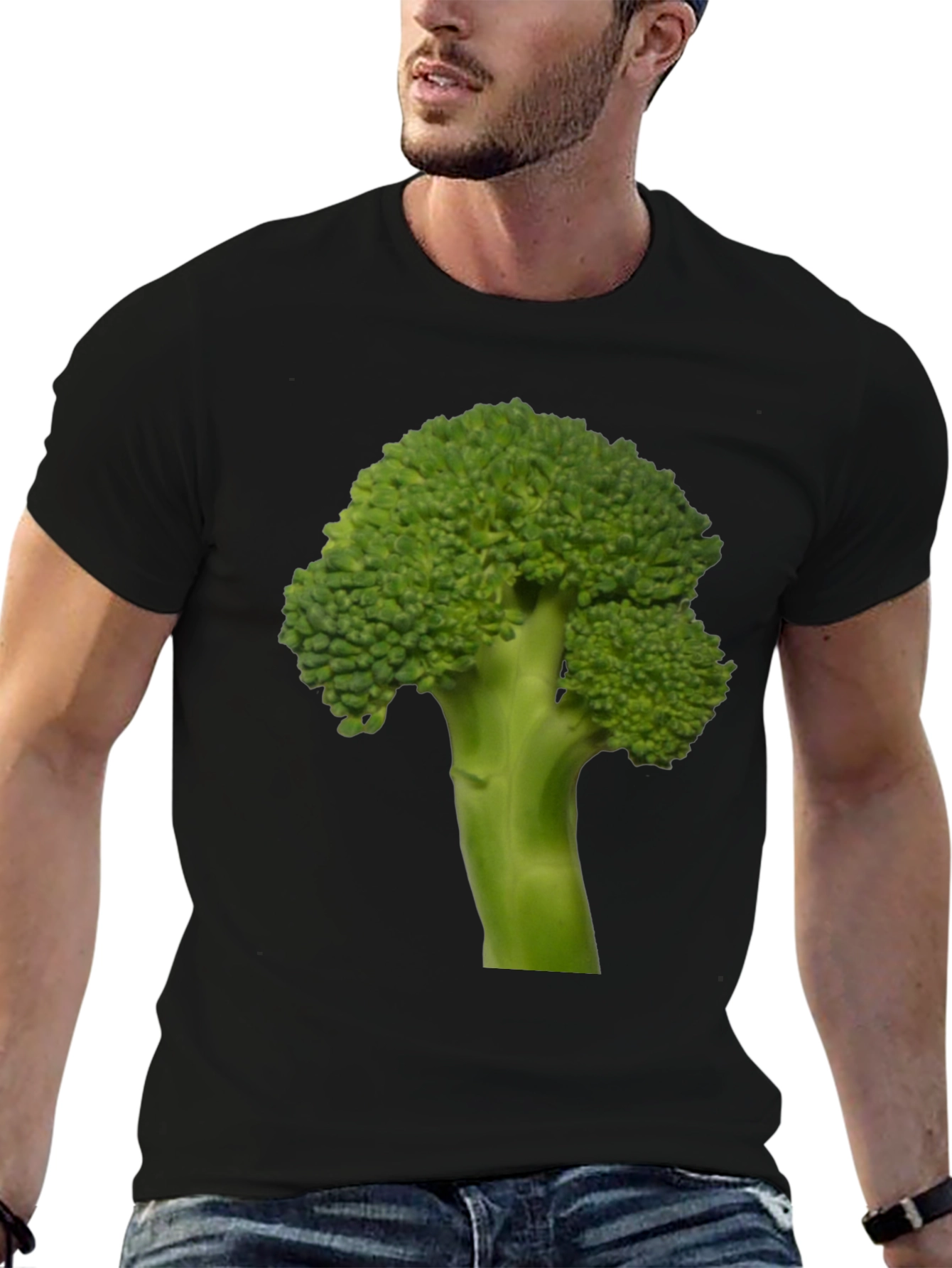 Broccoli Graphic T-Shirt - Healthy Eating Tee