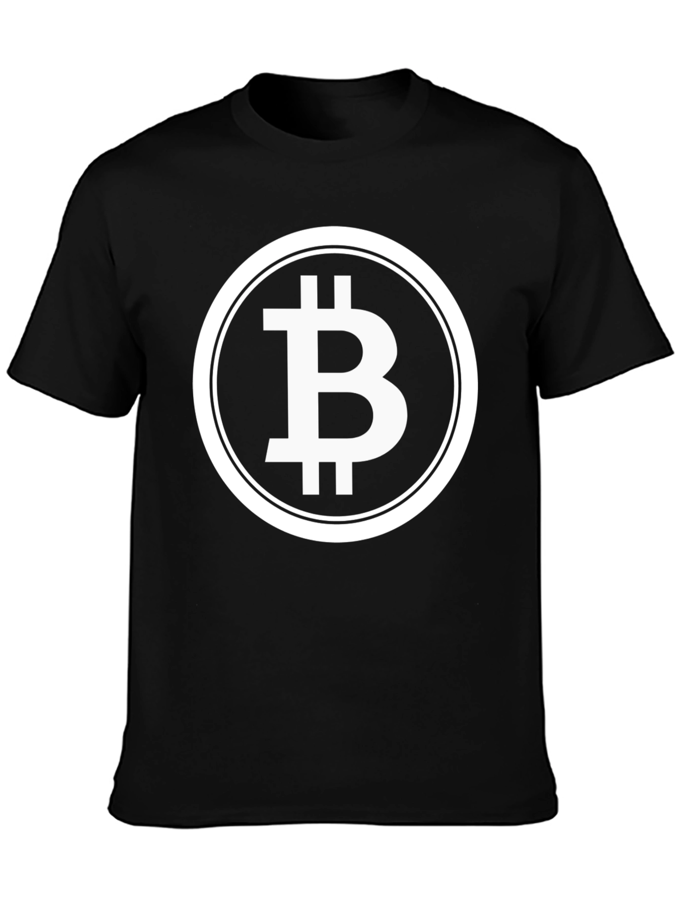 Bitcoin Logo T-Shirt - Black Crypto Tee