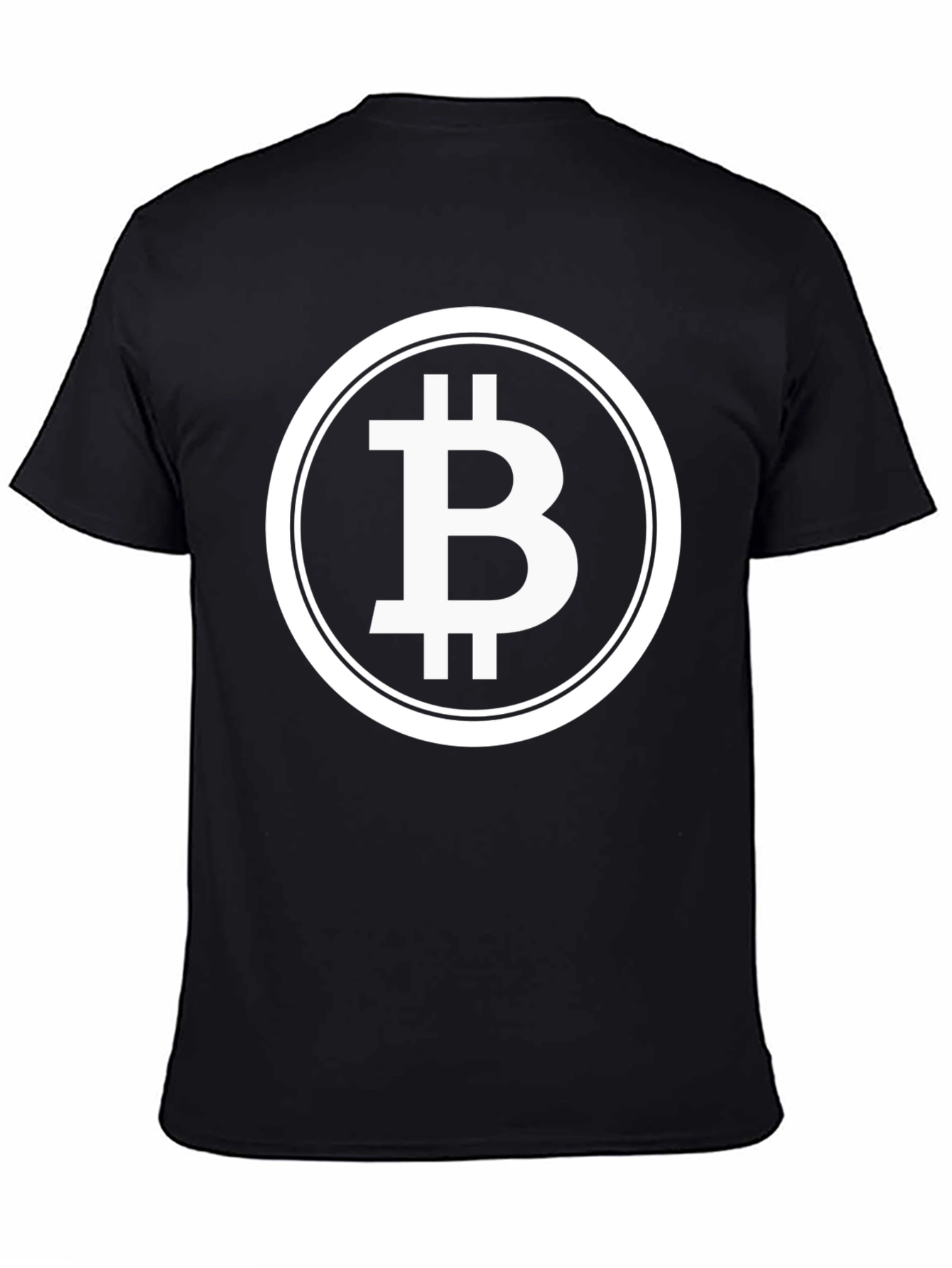 Bitcoin Logo T-Shirt - Black Crypto Tee