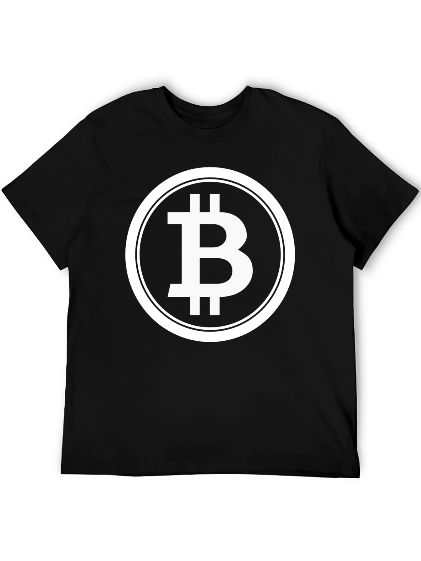 Bitcoin Logo T-Shirt - Black Crypto Tee