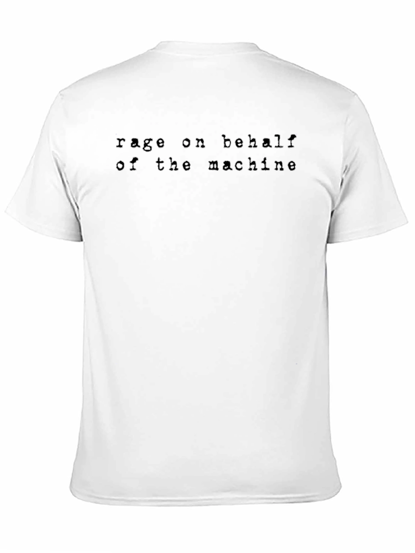Rage On Behalf Of The Machine Graphic Tee