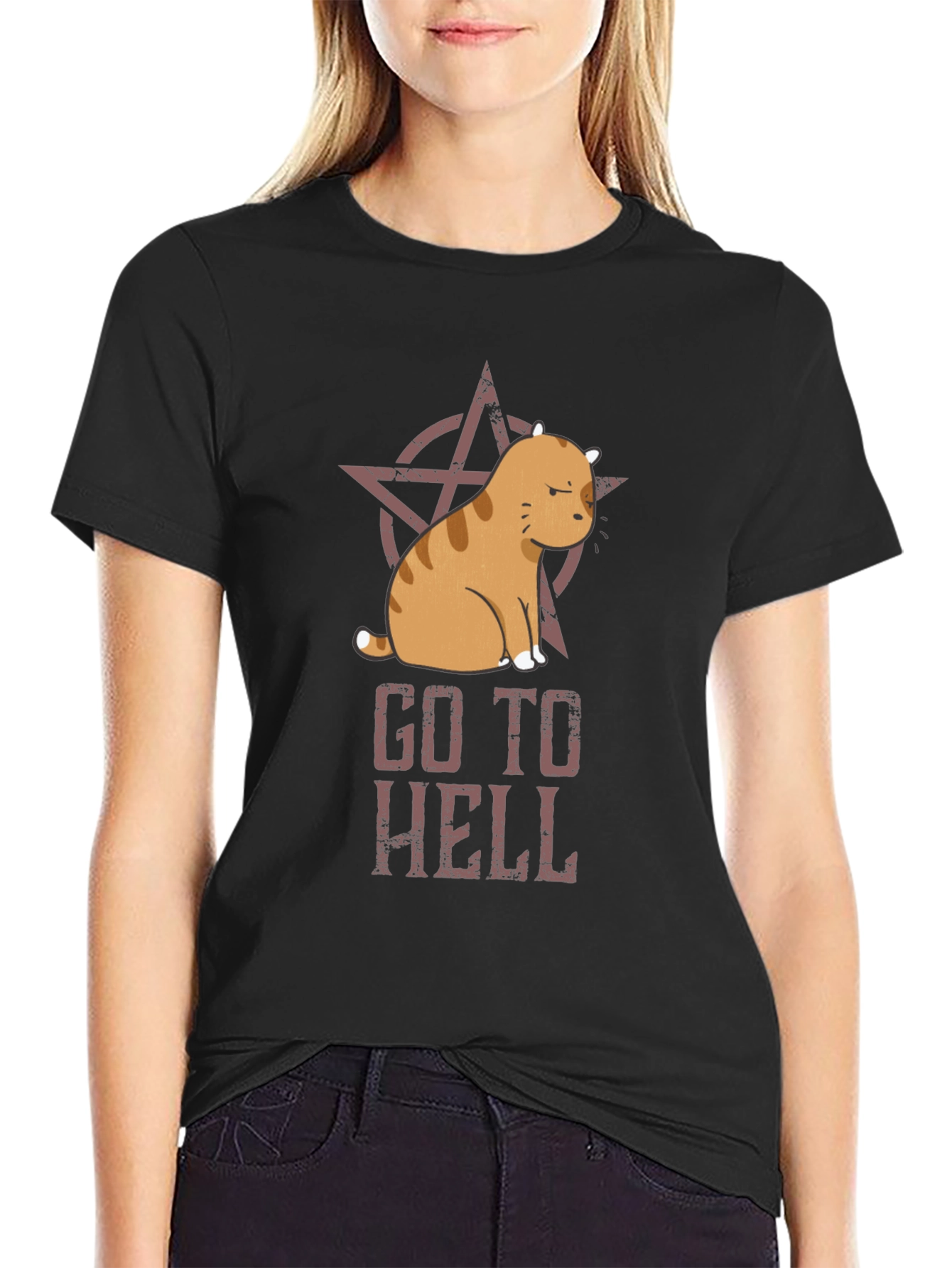 Go To Hell Cat T-Shirt - Unisex