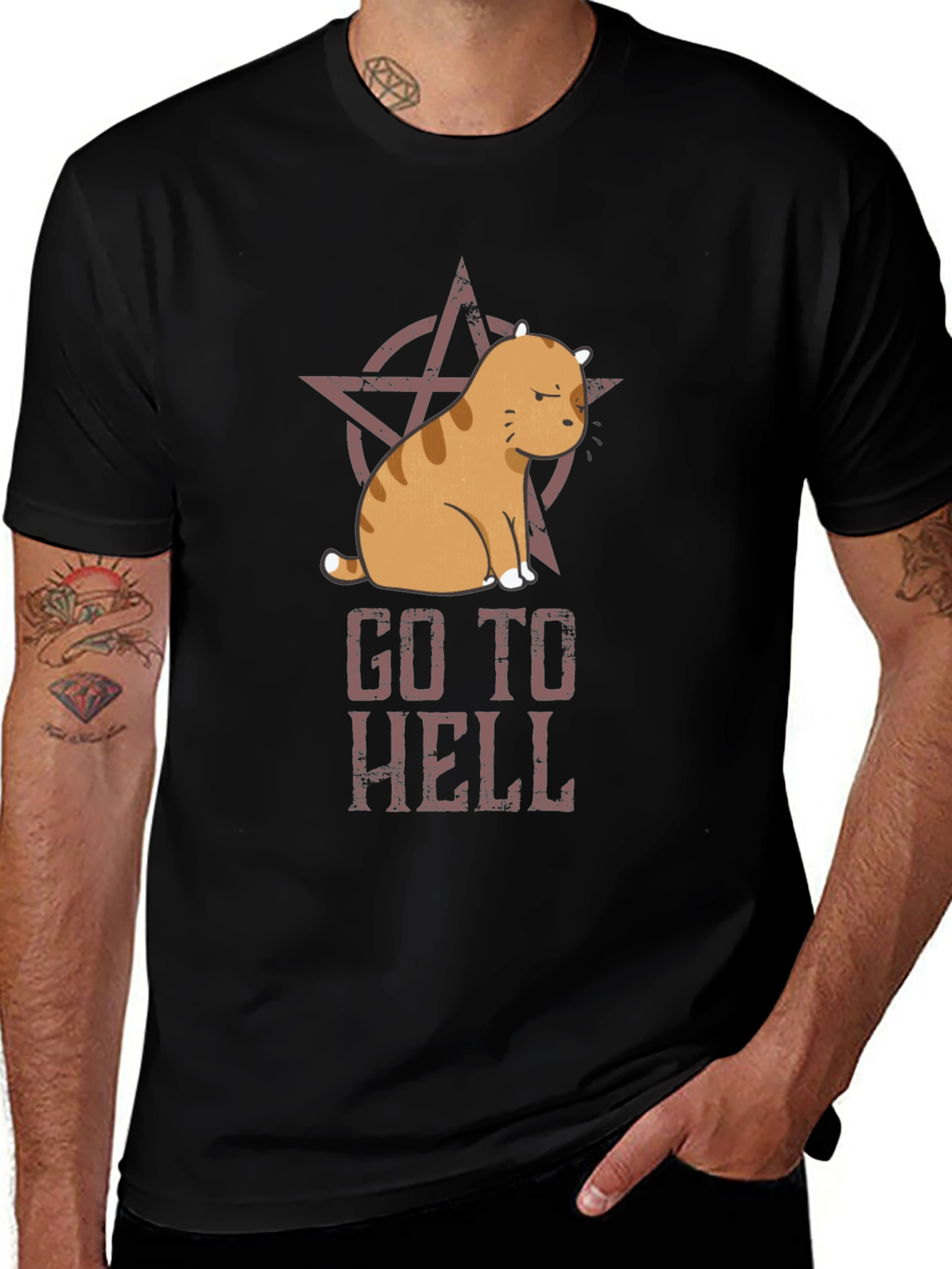 Go To Hell Cat T-Shirt - Unisex