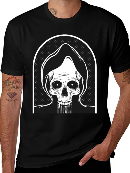 Grim Reaper Graphic Tee - Black