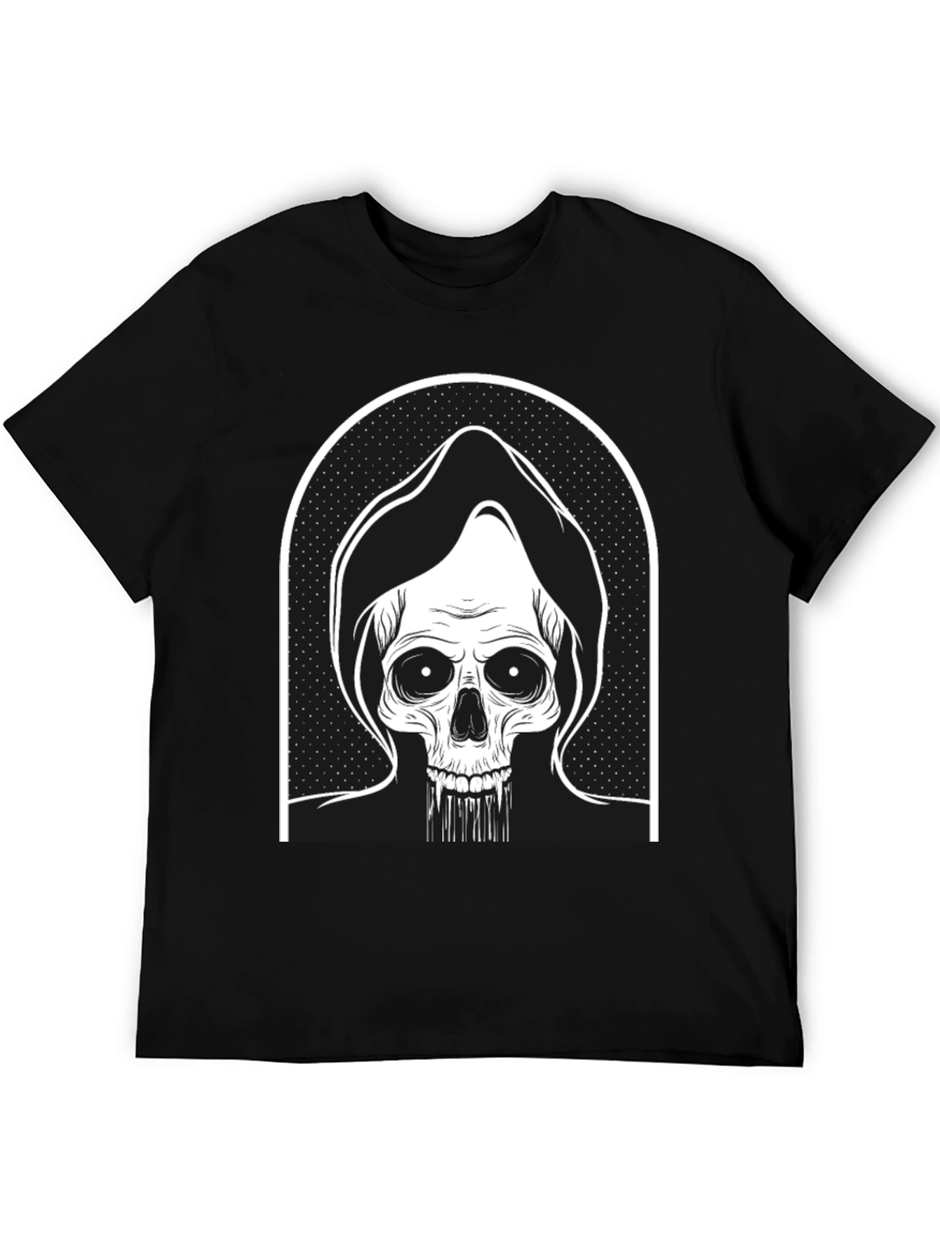 Grim Reaper Graphic Tee - Black