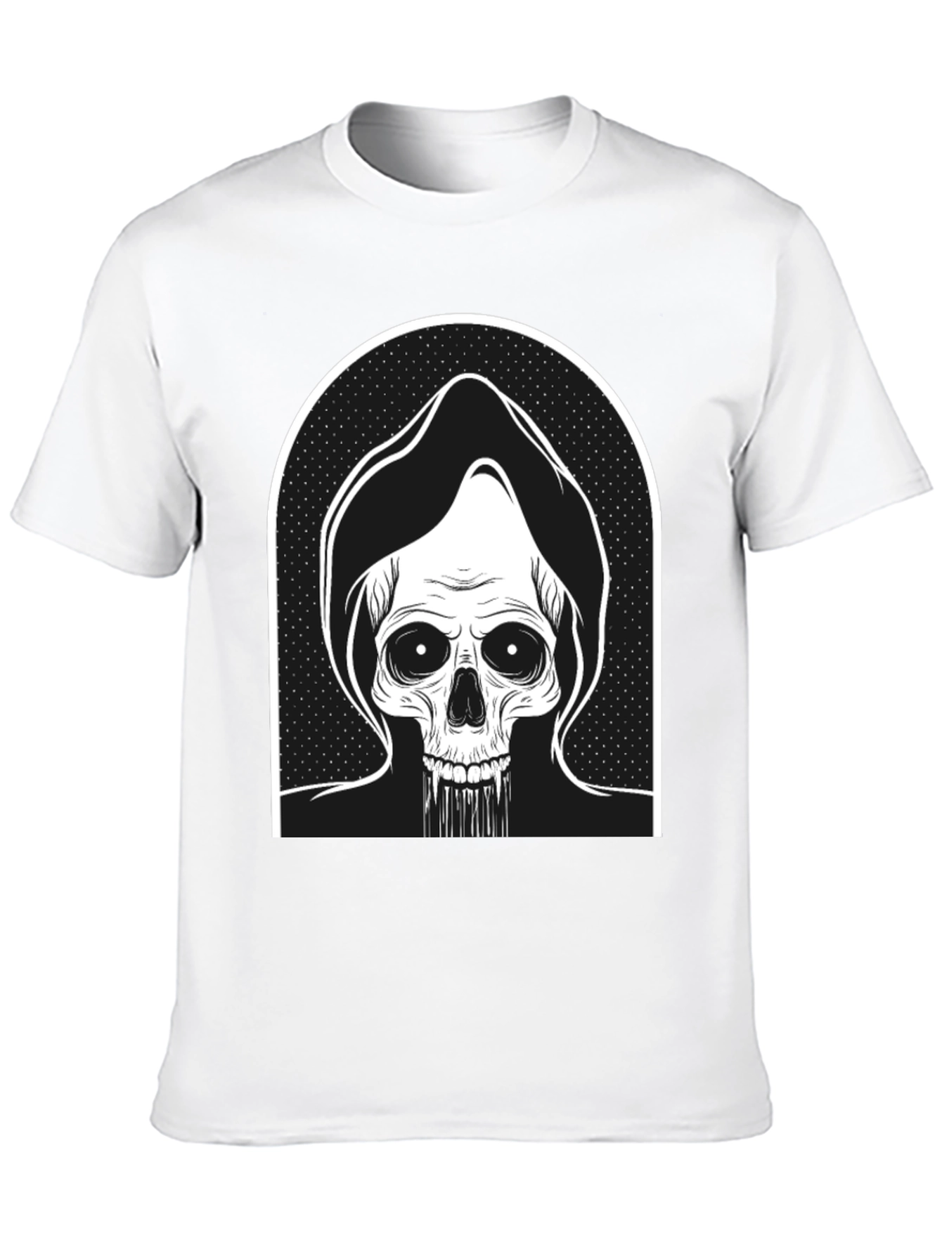Grim Reaper Graphic Tee - Black