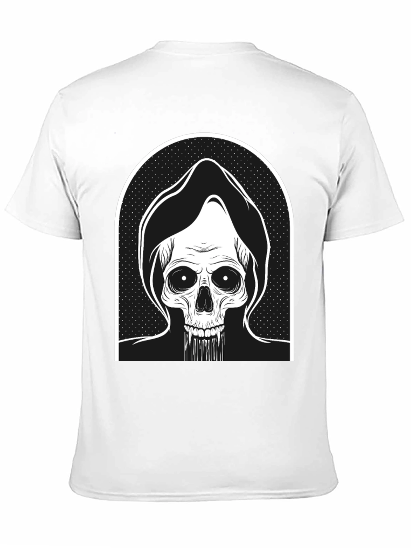 Grim Reaper Graphic Tee - Black