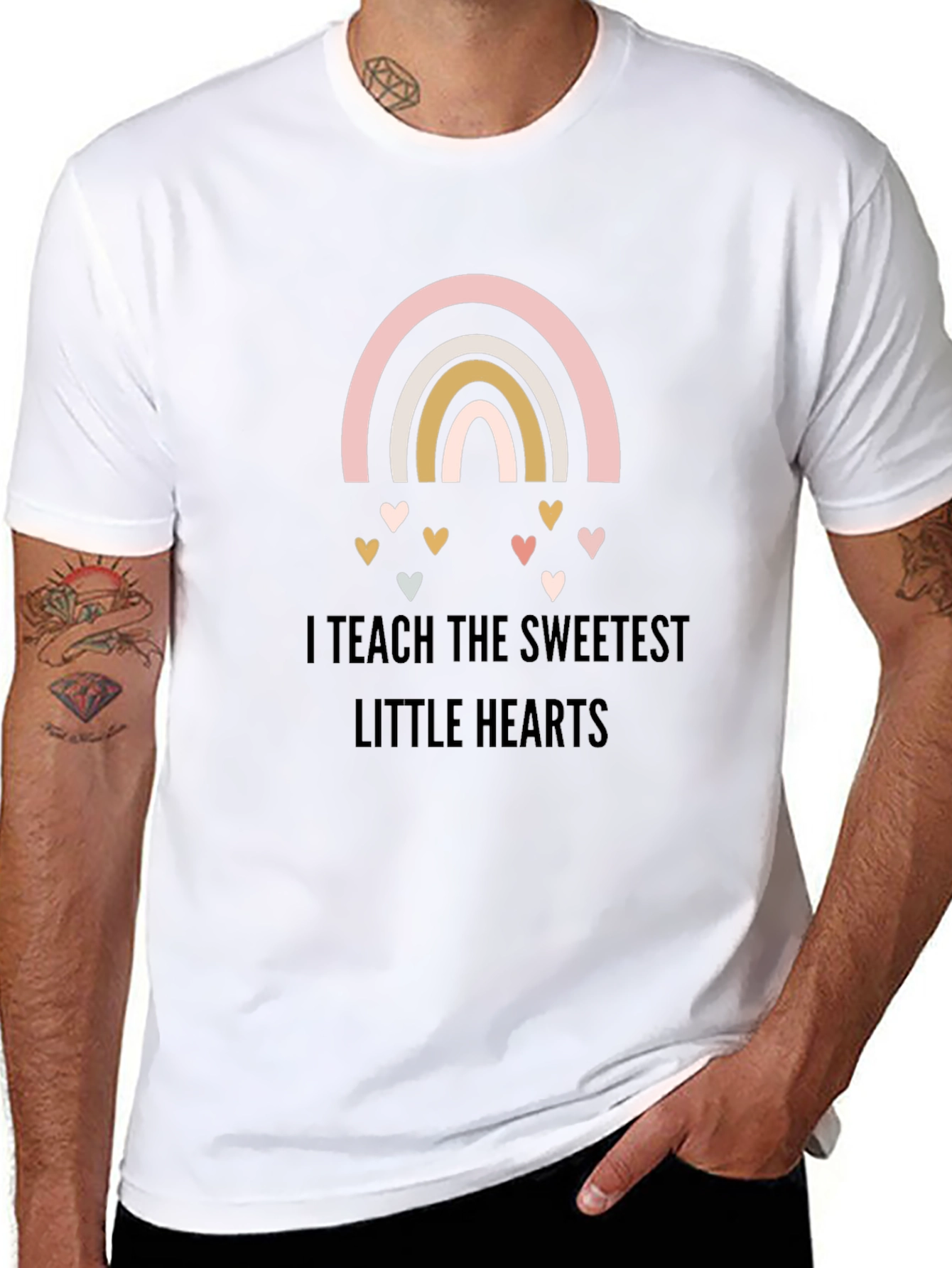 Sweetest Hearts Teacher T-Shirt