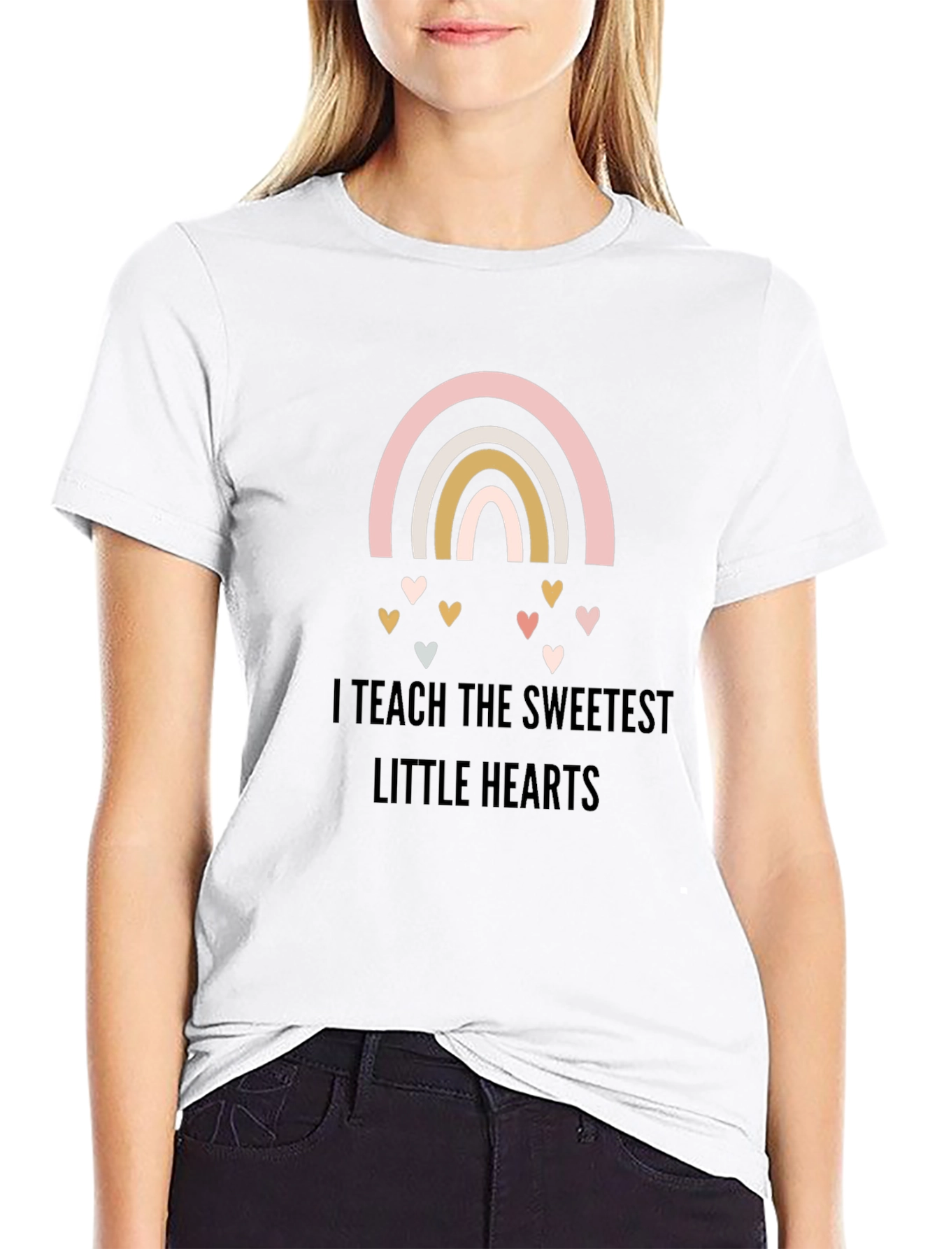 Sweetest Hearts Teacher T-Shirt