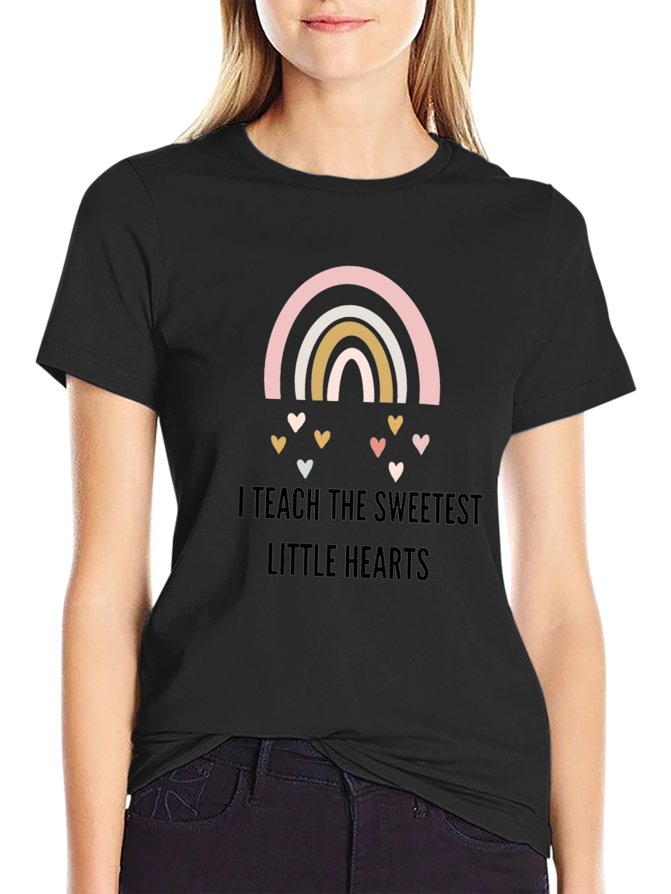 Sweetest Hearts Teacher T-Shirt