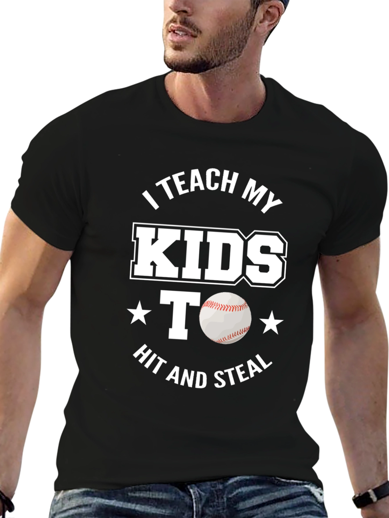 I Teach My Kids Baseball T-Shirt