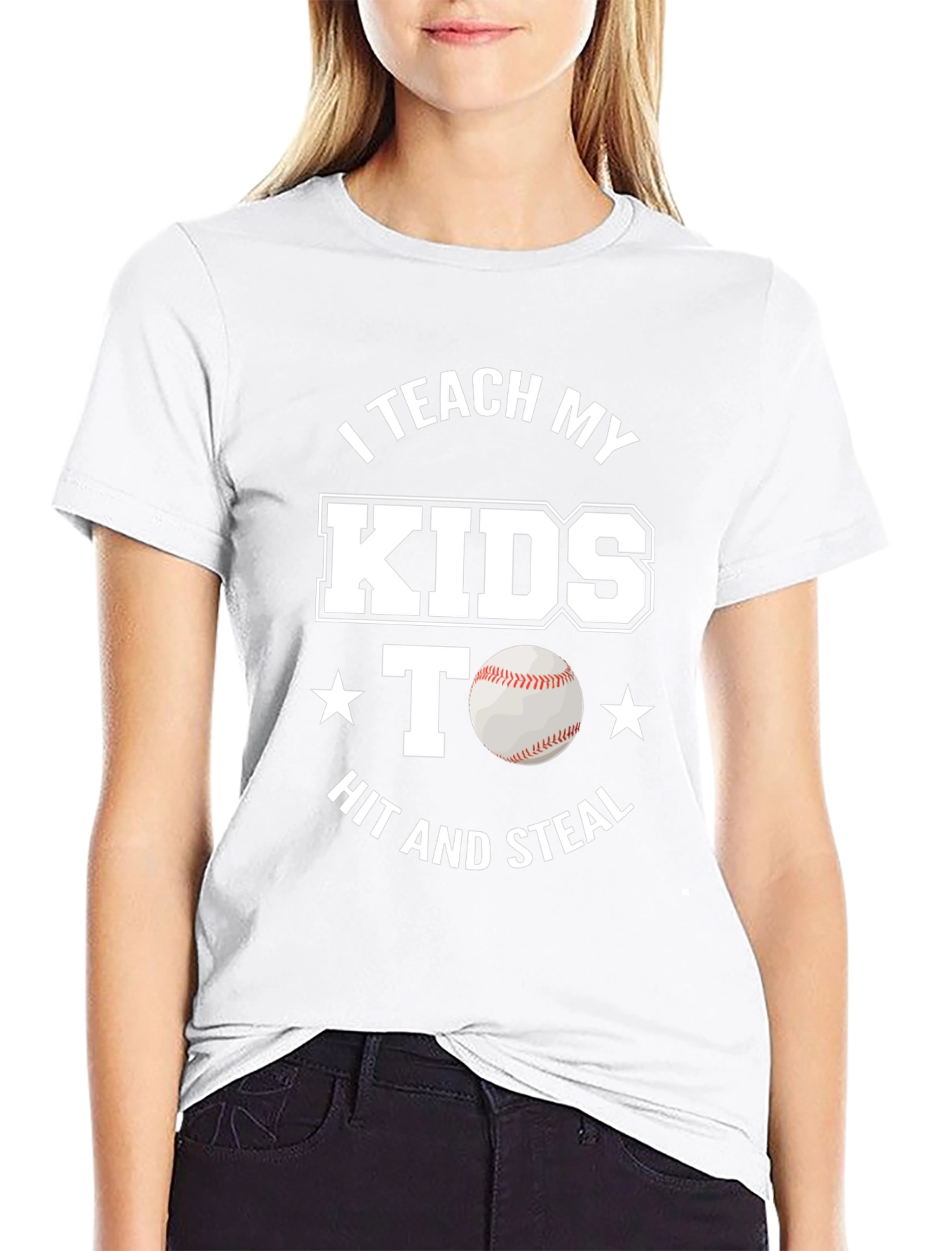 I Teach My Kids Baseball T-Shirt