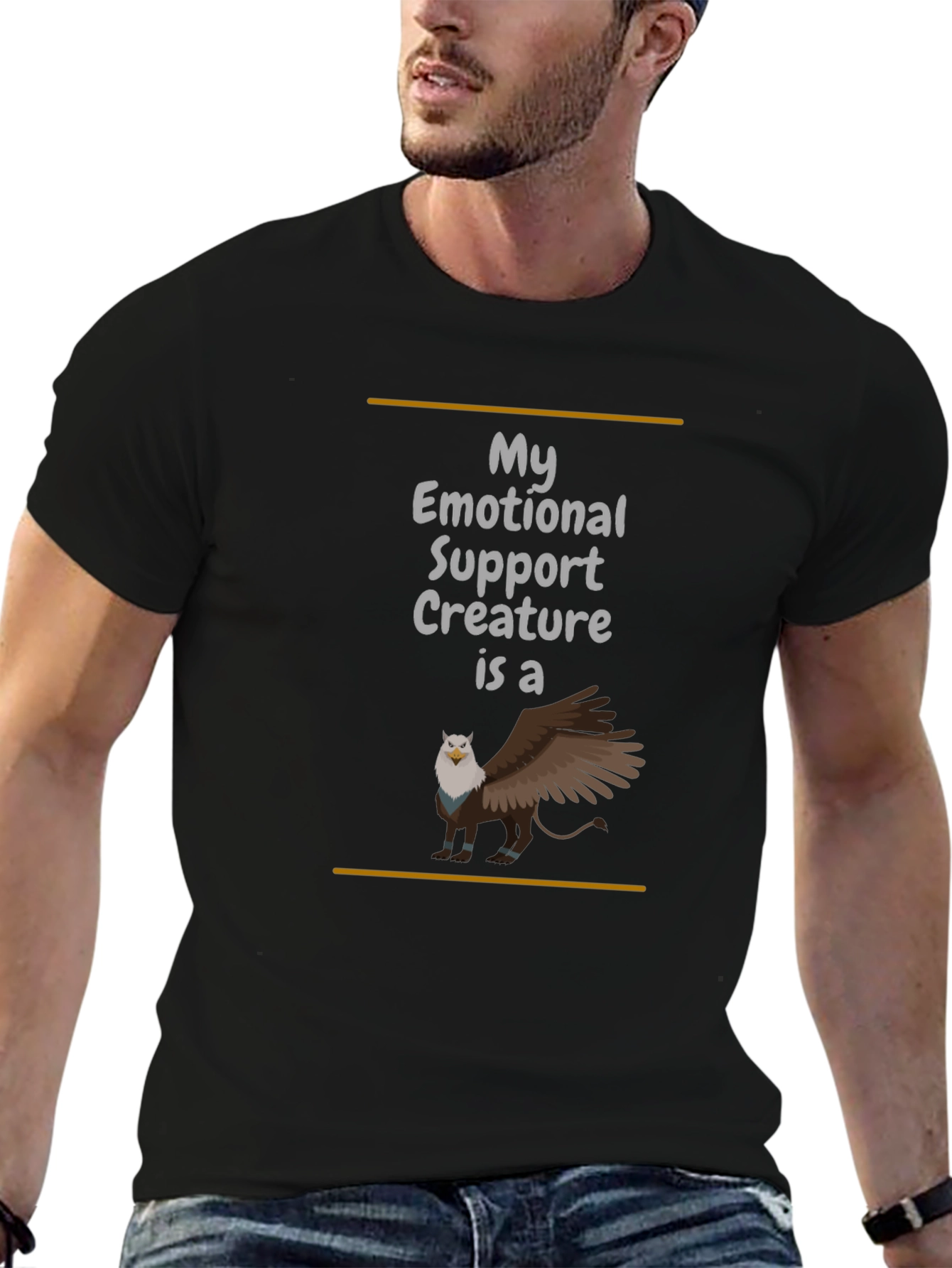 Emotional Support Creature Gryphon T-Shirt