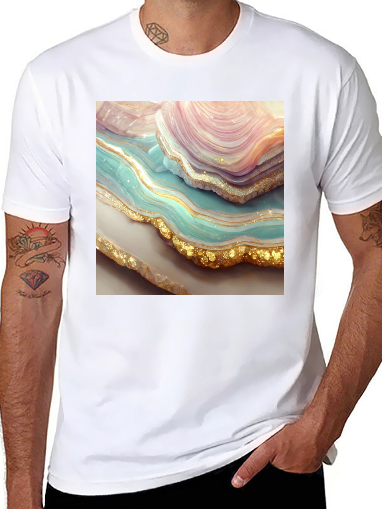 Geode Design Graphic Tee