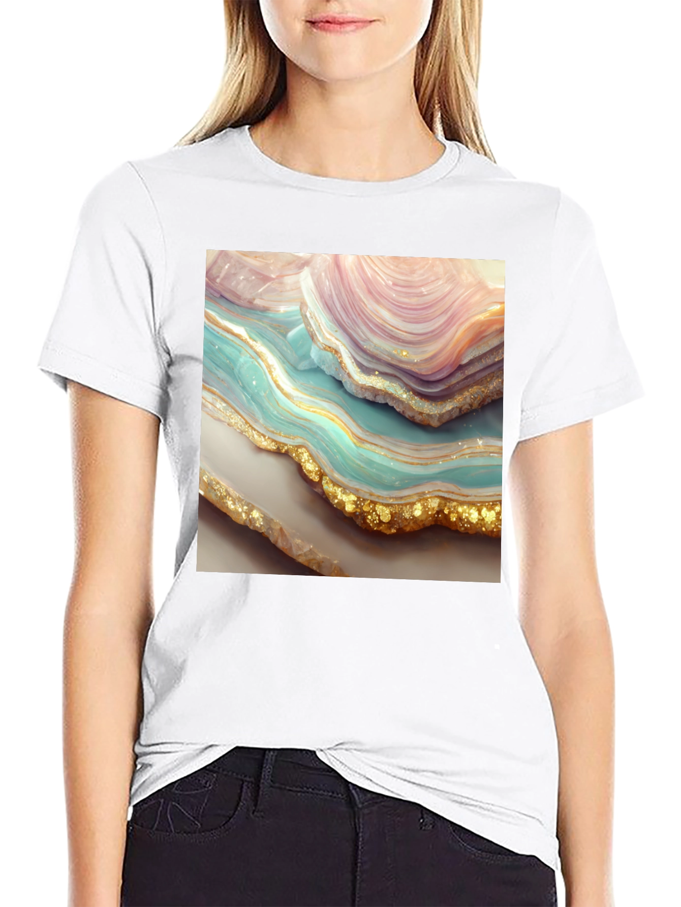Geode Design Graphic Tee