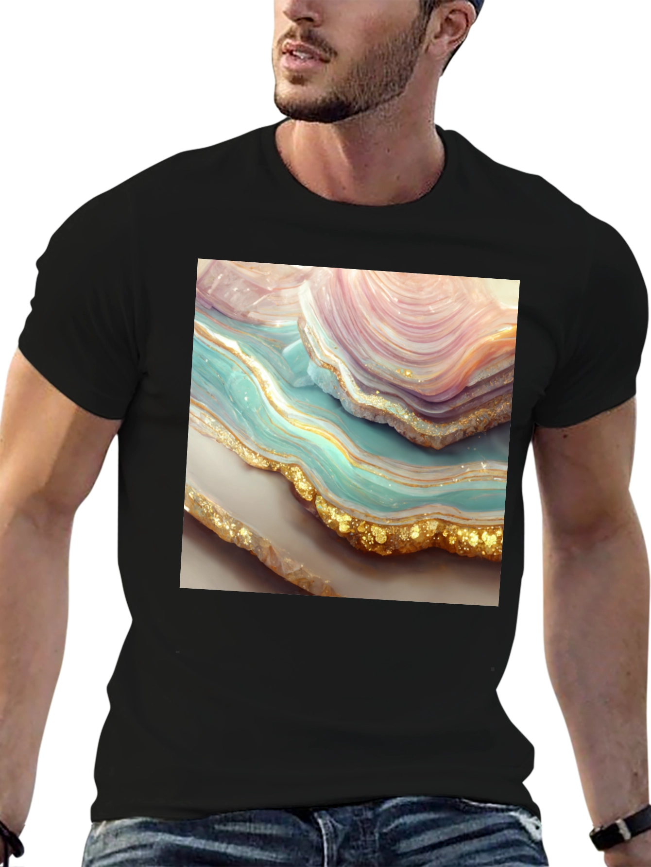 Geode Design Graphic Tee