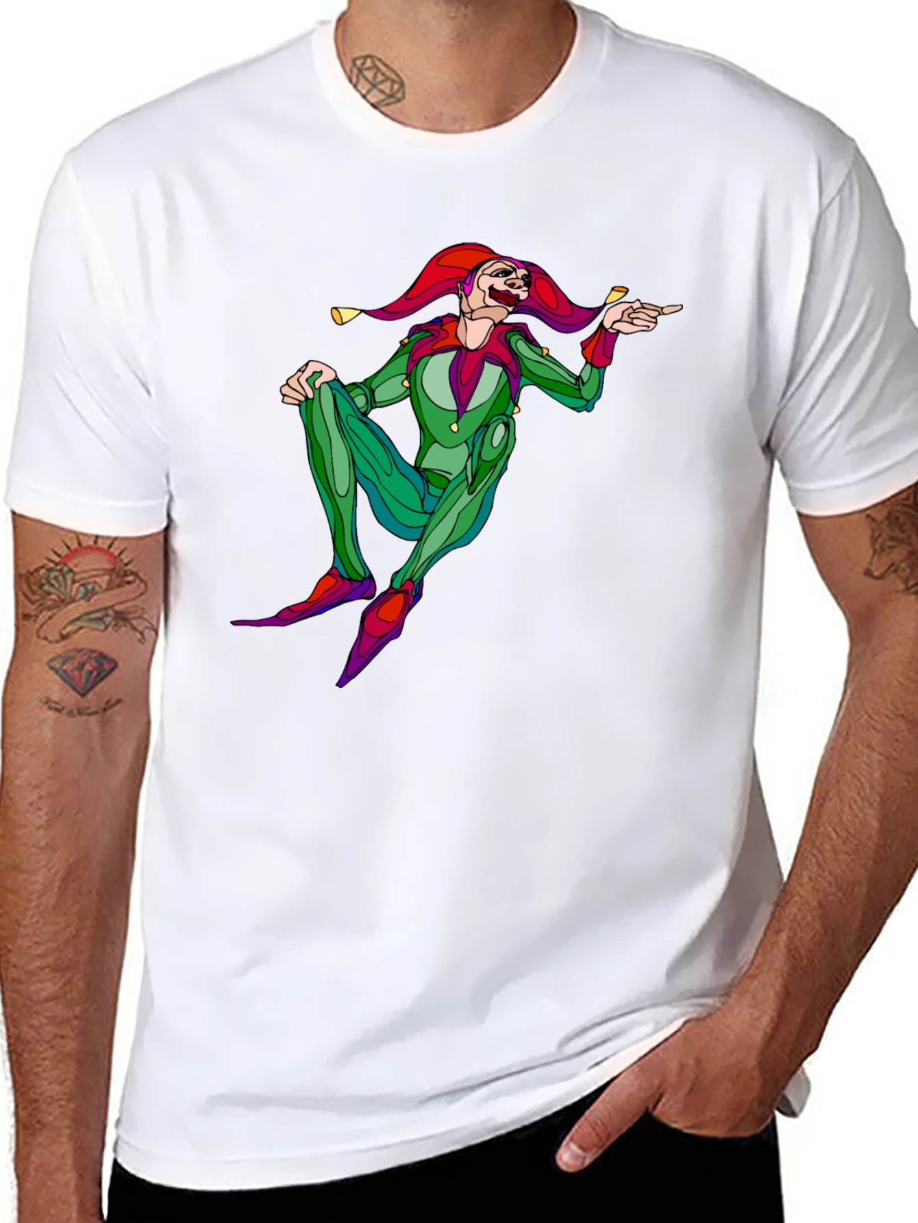 Jester Graphic Tee - Unique Design