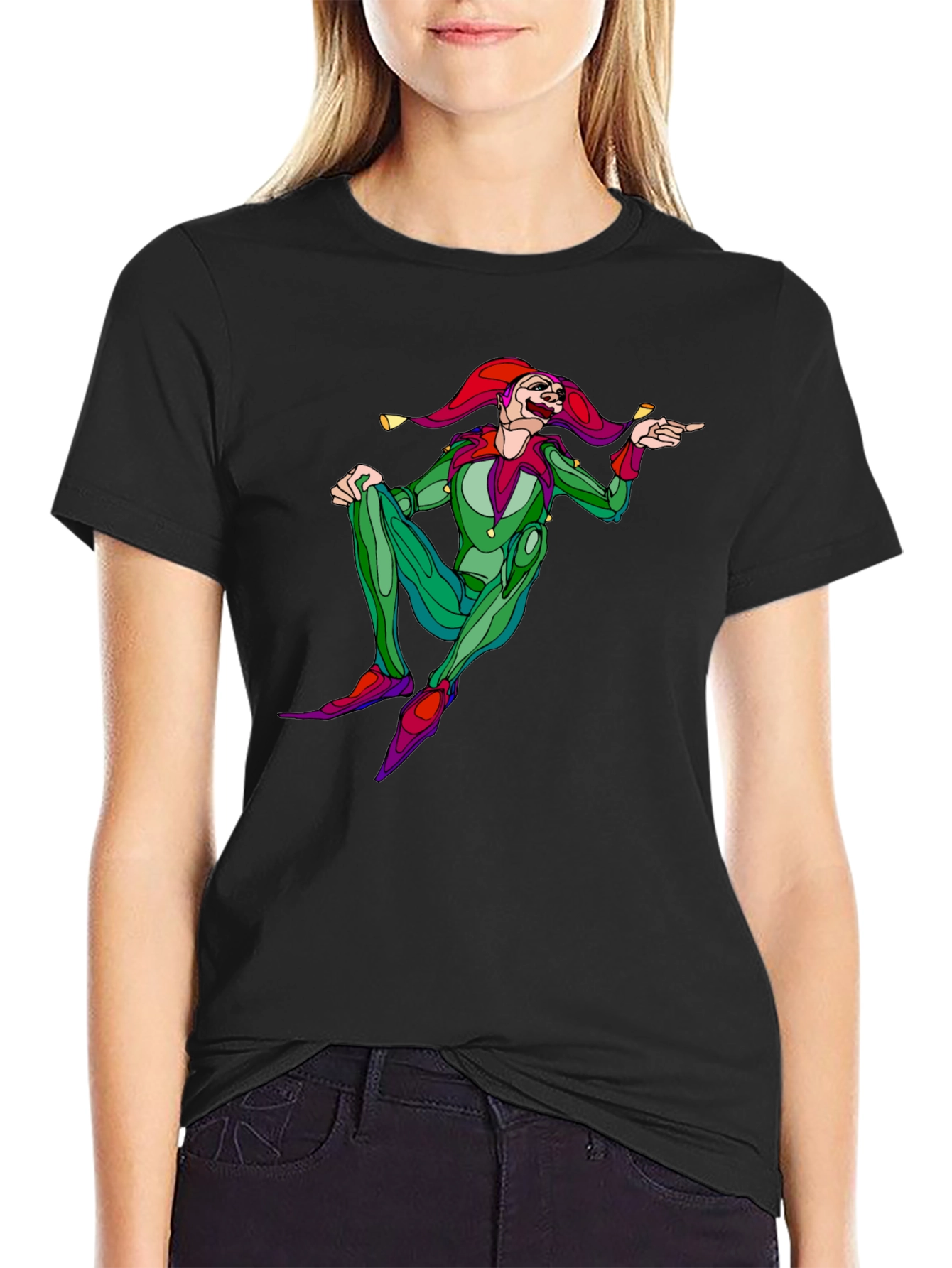 Jester Graphic Tee - Unique Design