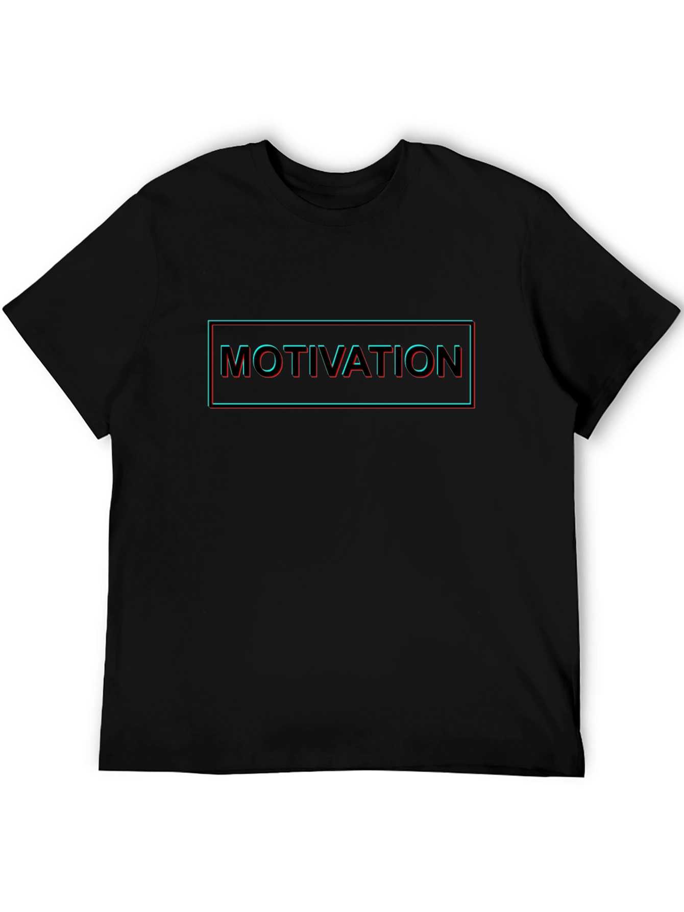 Motivation Graphic Black T-Shirt