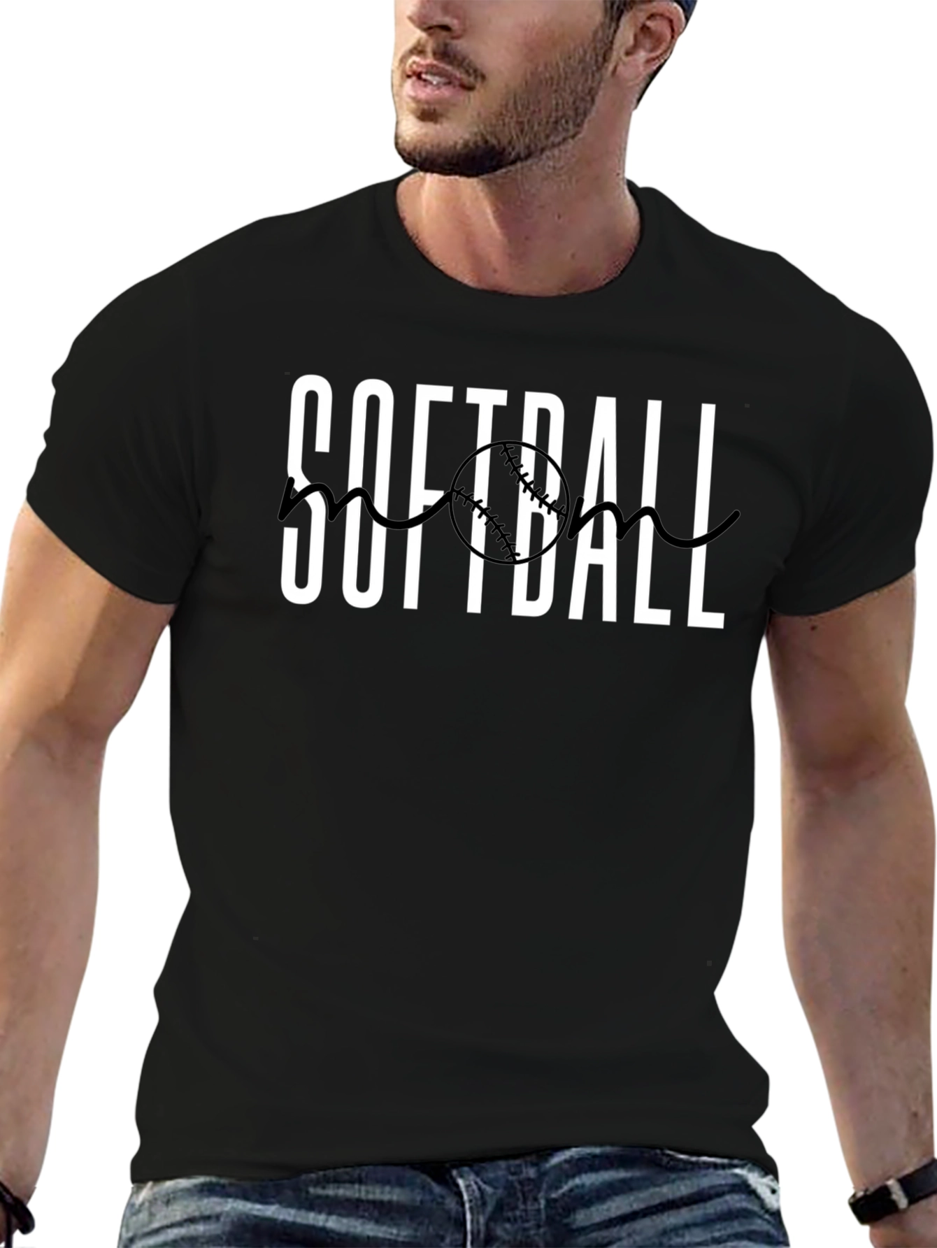 Softball Graphic Tee - Stylish Sports Apparel