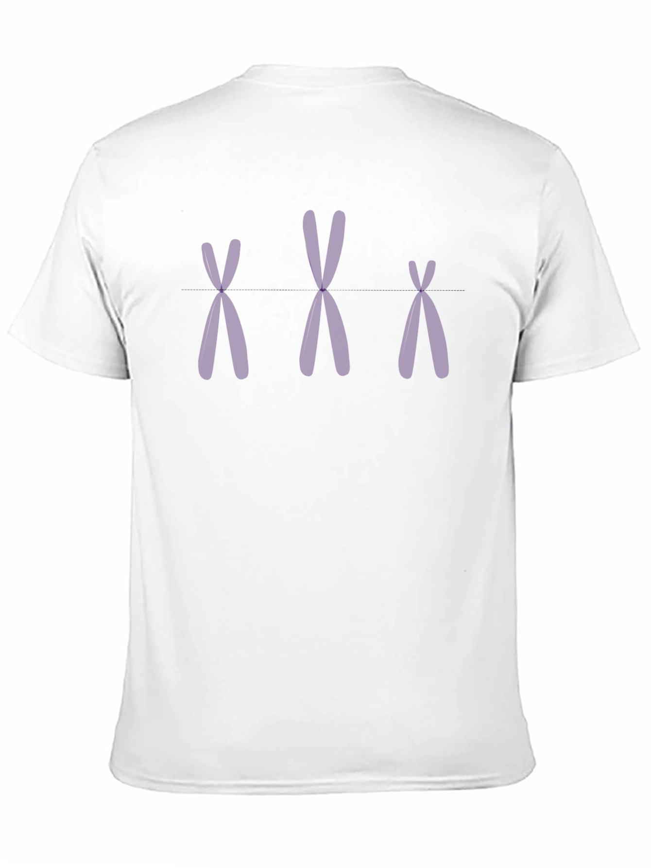 Triple Chromosome Black T-Shirt