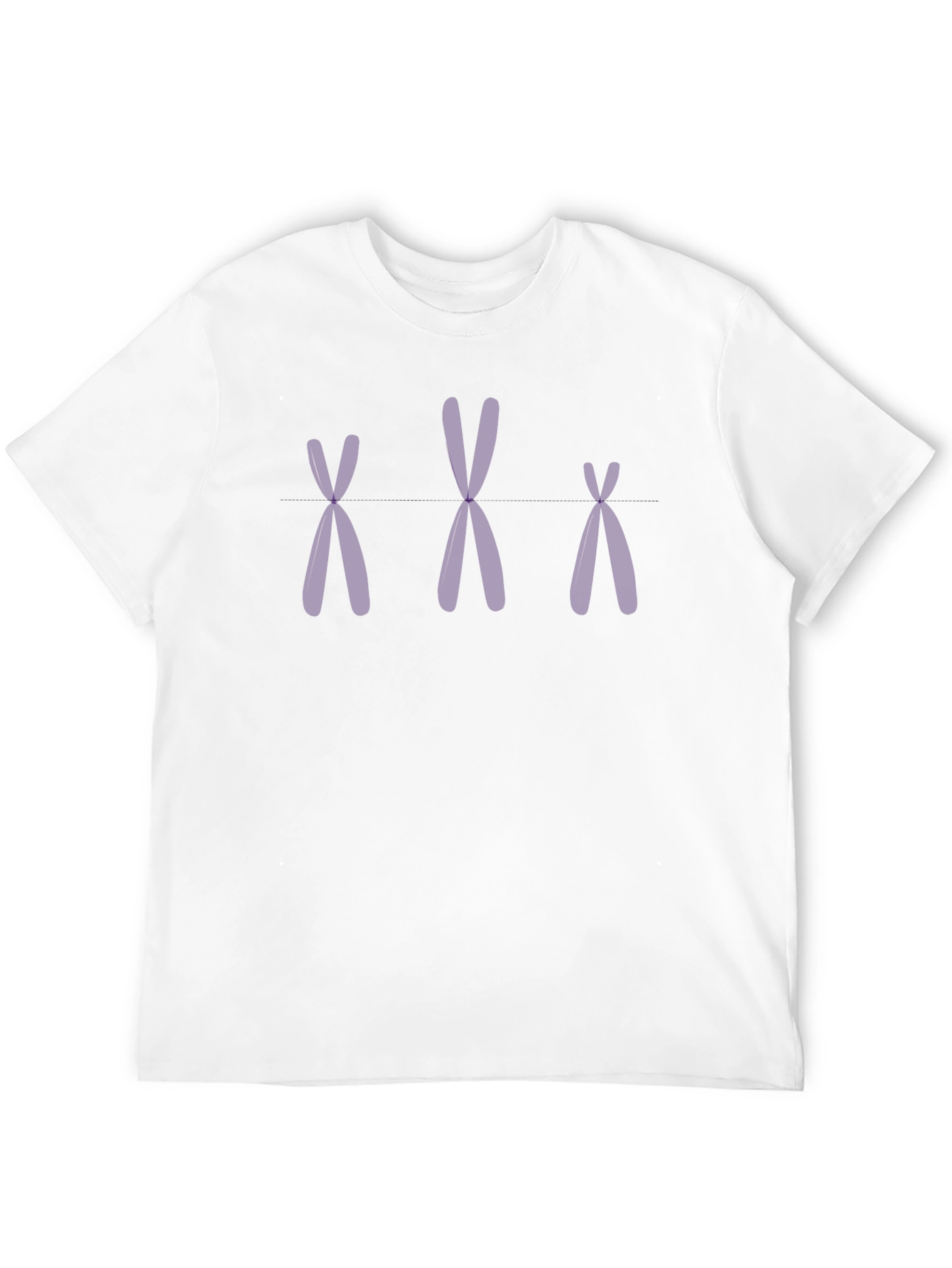 Triple Chromosome Black T-Shirt
