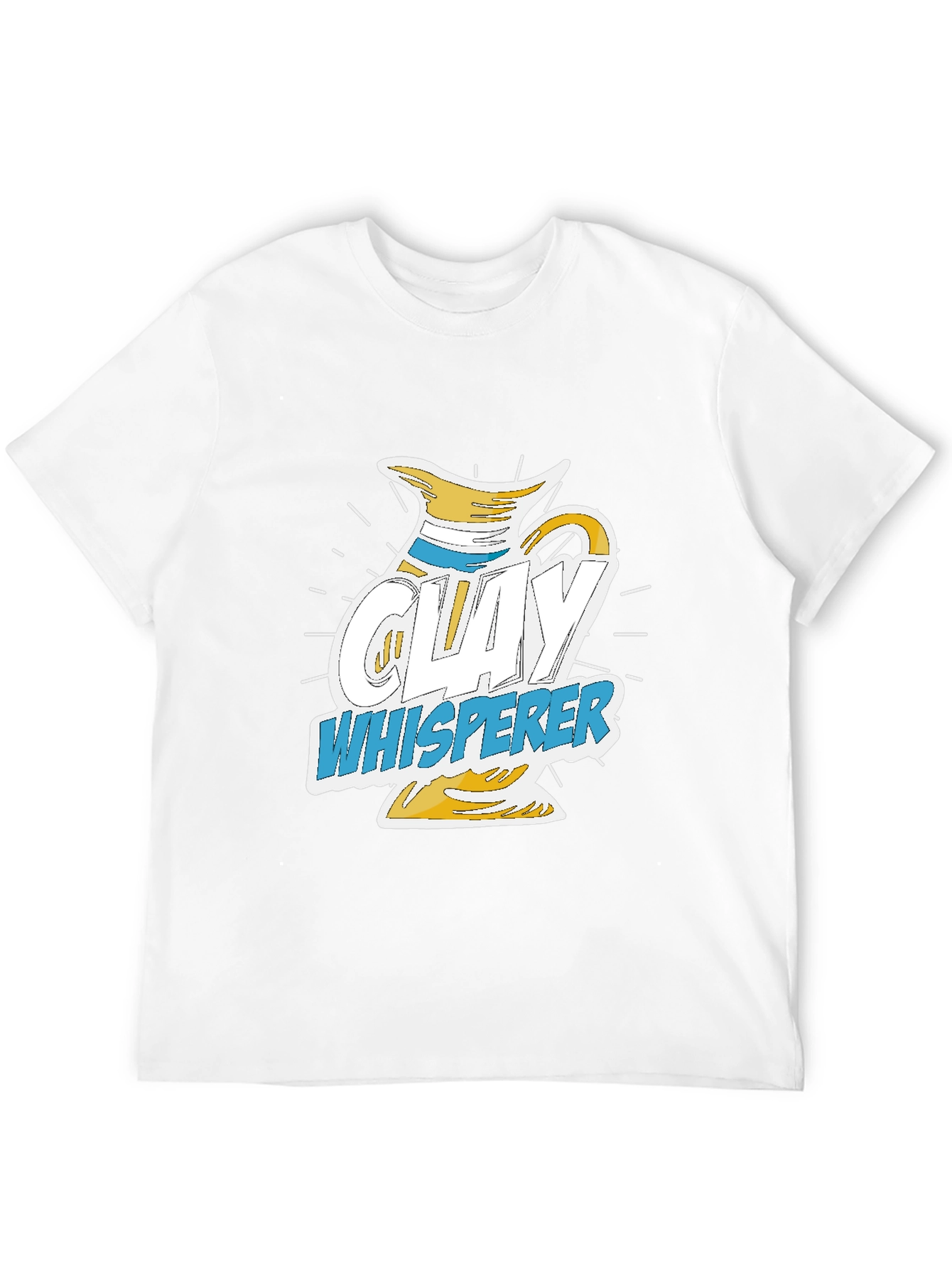 Clay Whisperer Graphic Tee - Pottery Lover T-Shirt