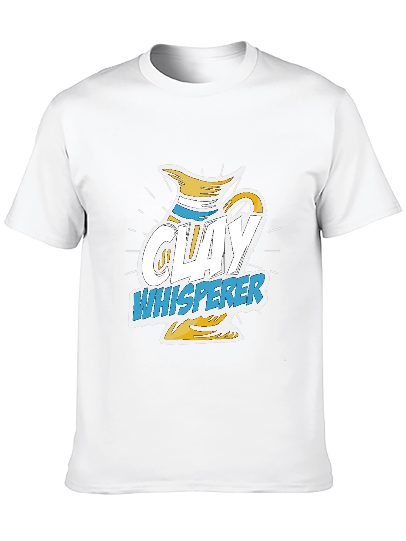 Clay Whisperer Graphic Tee - Pottery Lover T-Shirt