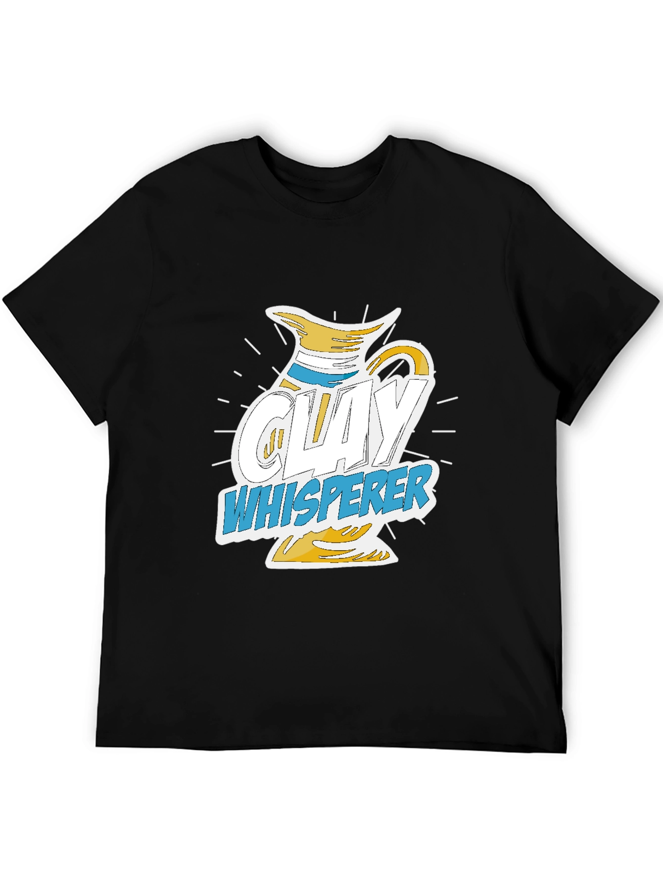 Clay Whisperer Graphic Tee - Pottery Lover T-Shirt
