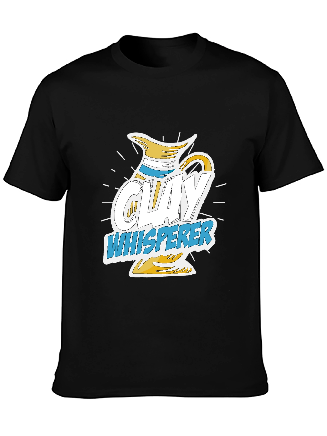 Clay Whisperer Graphic Tee - Pottery Lover T-Shirt