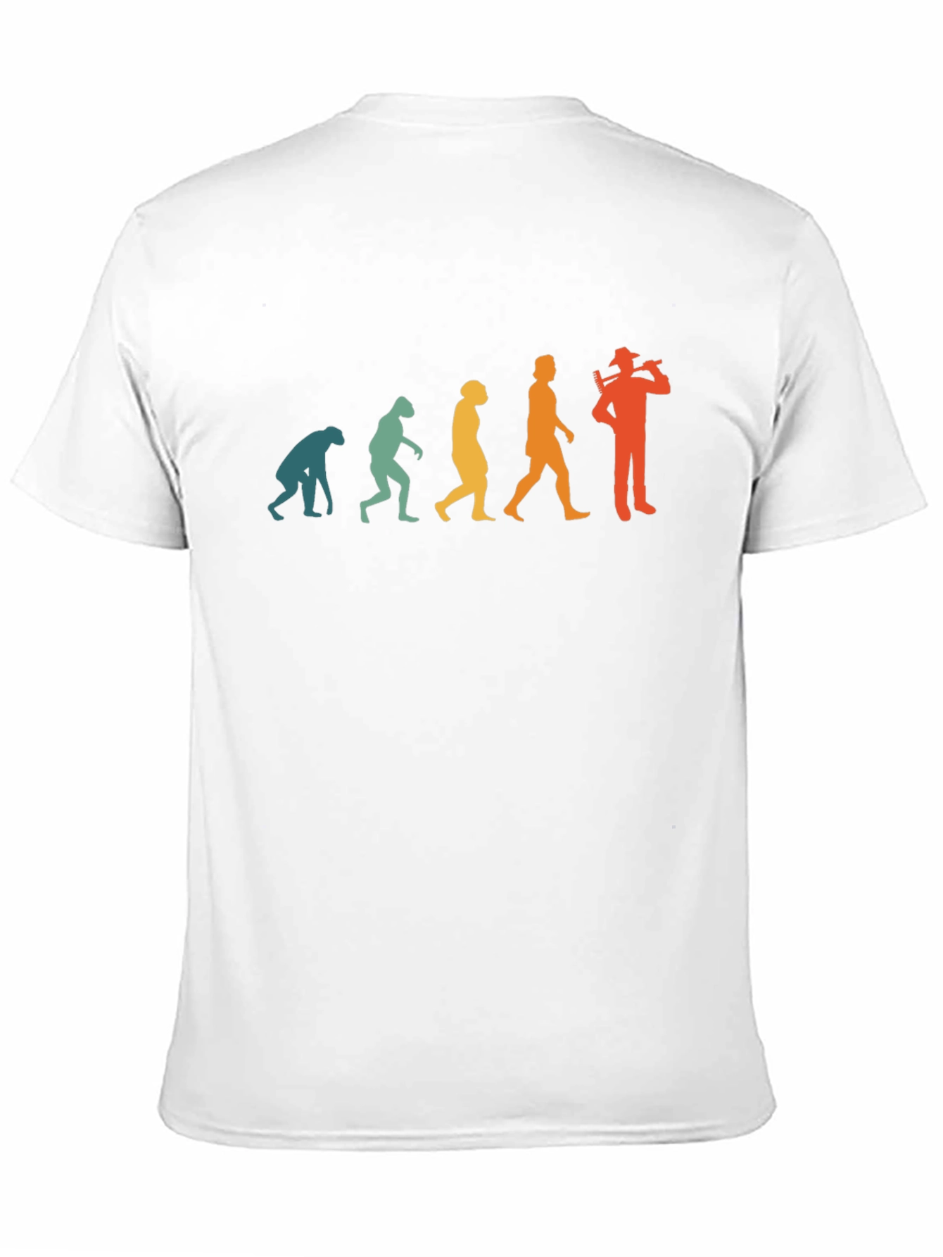 Evolution of the Guitarist Graphic T-Shirt