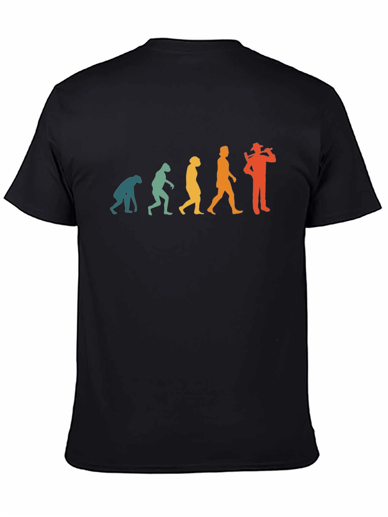 Evolution of the Guitarist Graphic T-Shirt