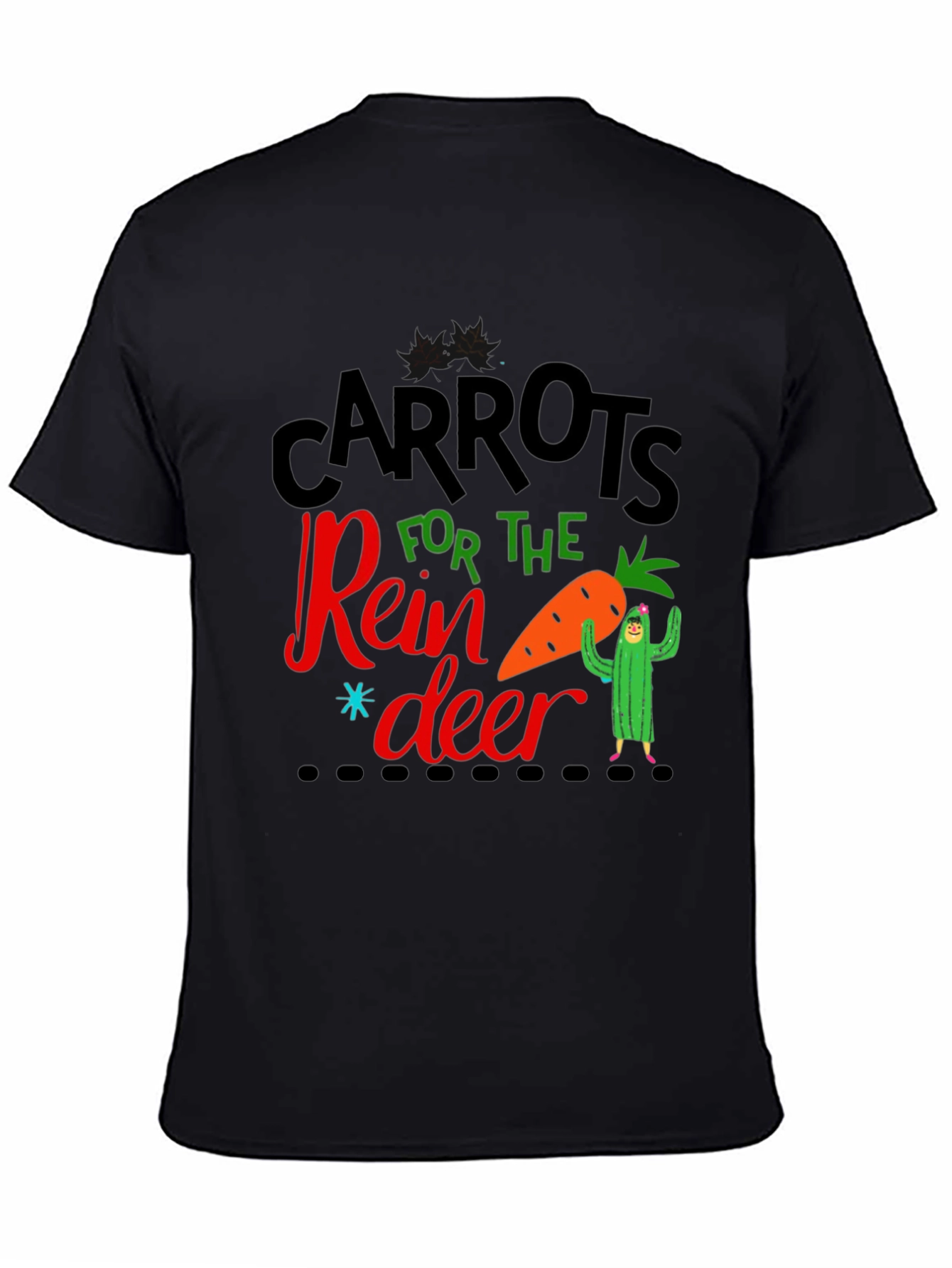 Carrots for the Reindeer Graphic T-Shirt