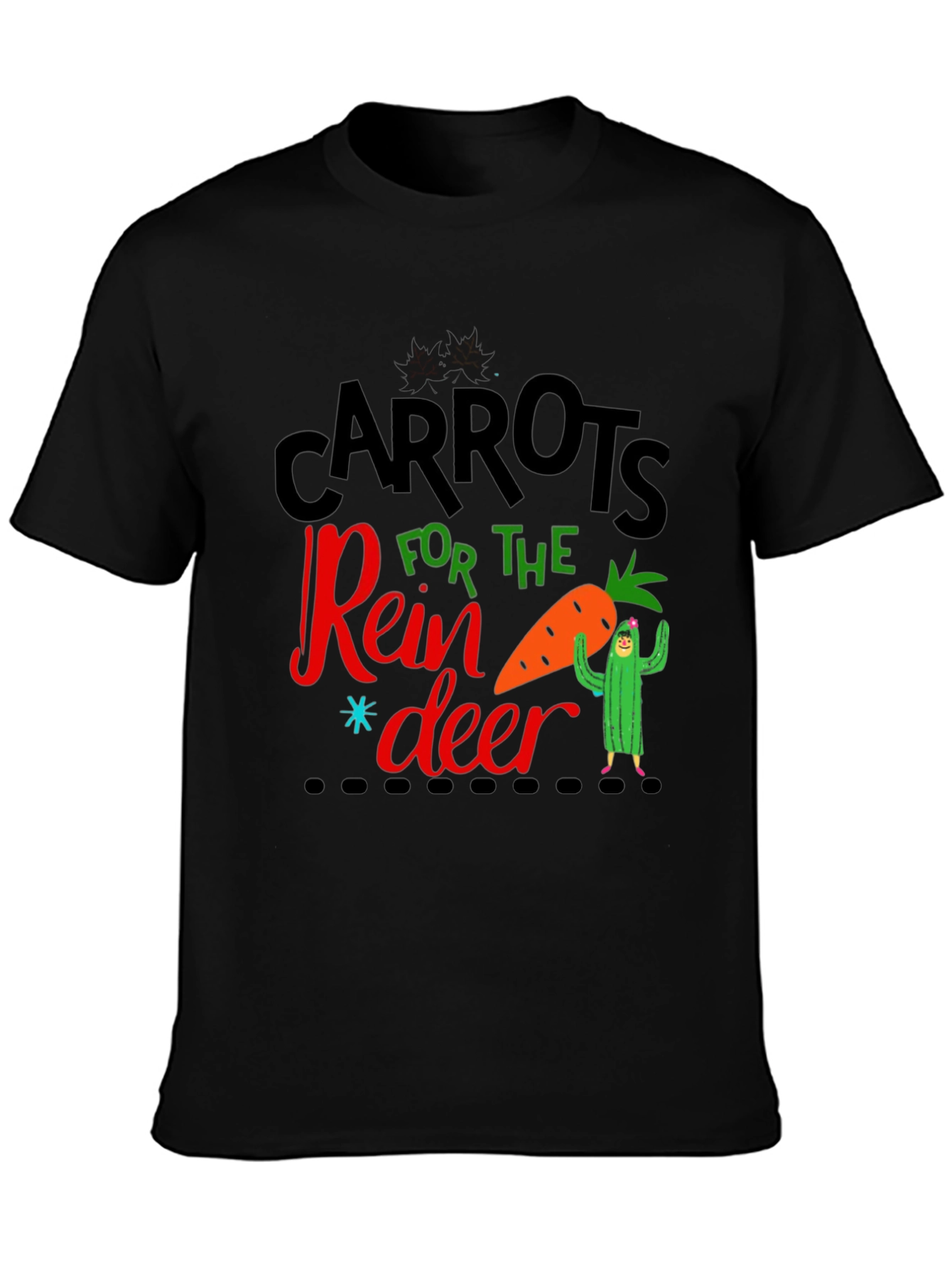 Carrots for the Reindeer Graphic T-Shirt